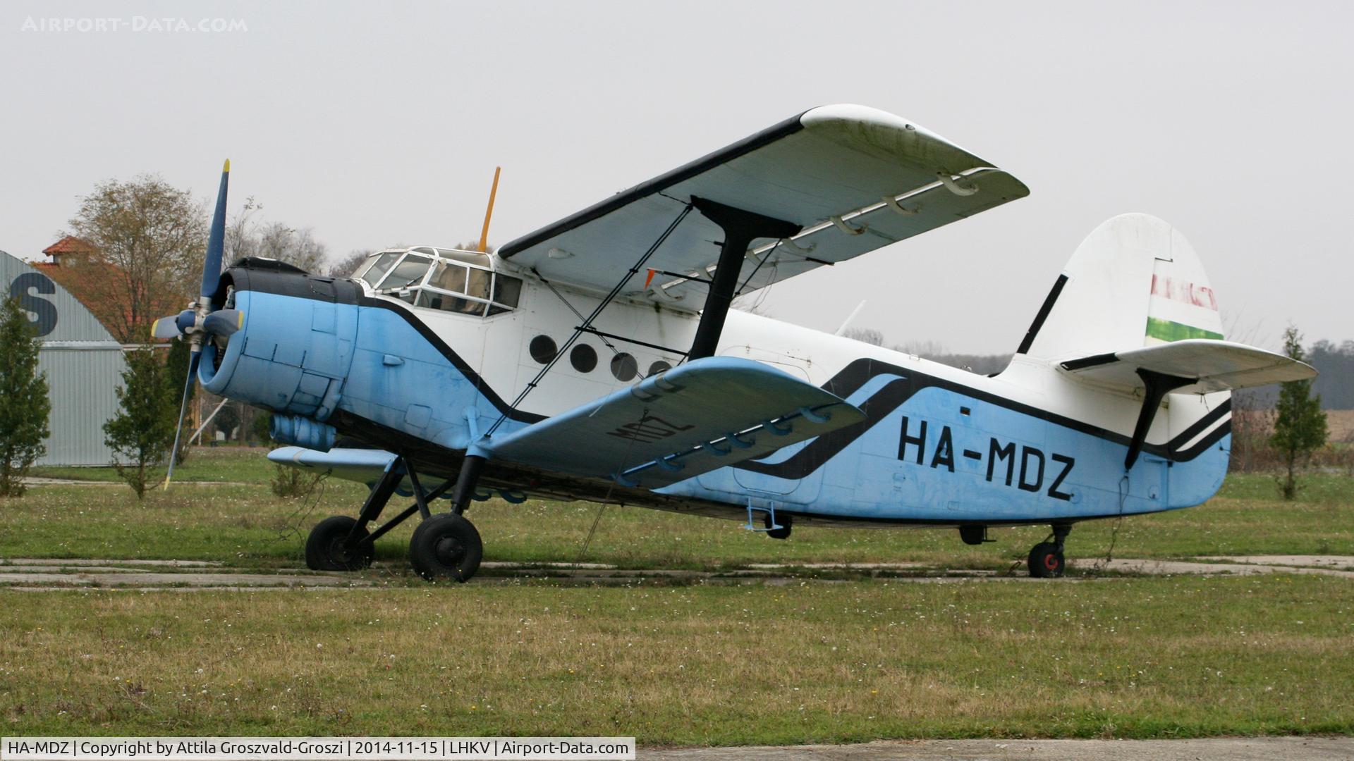 HA-MDZ, 1979 PZL-Mielec An-2R C/N 1G186-04, Kaposújlak Airport, Hungary