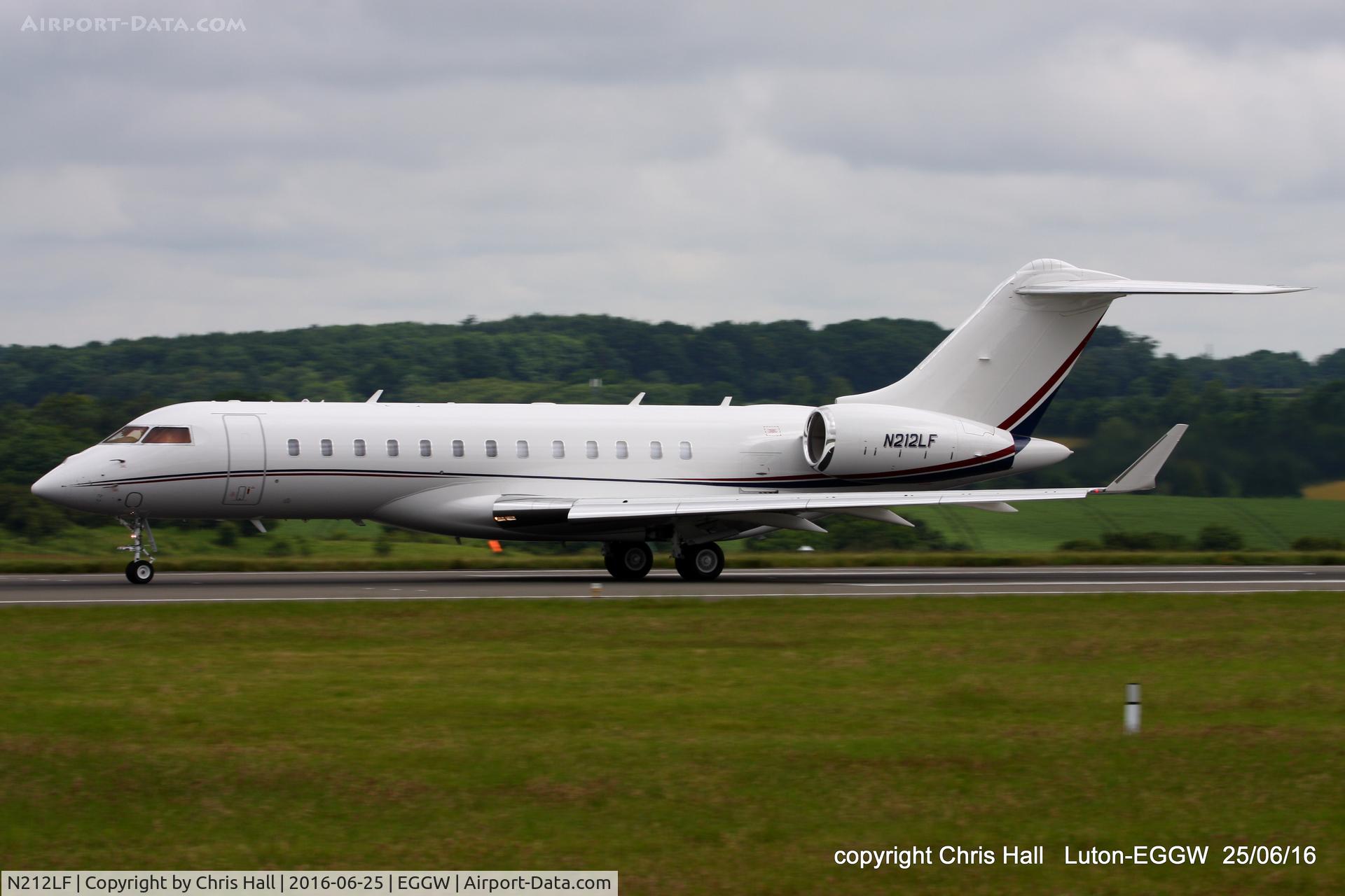 N212LF, 2014 Bombardier BD-700-1A10 Global 6000 C/N 9607, RL Capital Aviation
