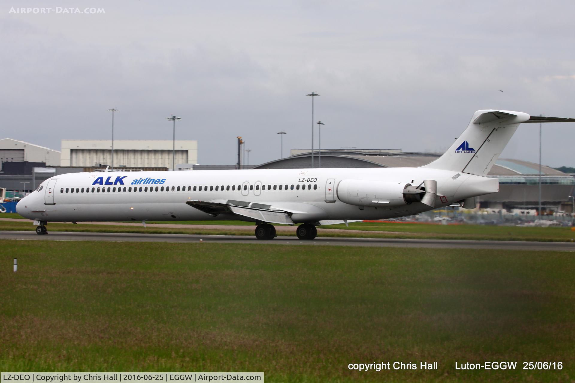 LZ-DEO, 1981 McDonnell Douglas MD-82 (DC-9-82) C/N 48079, Air Lubo