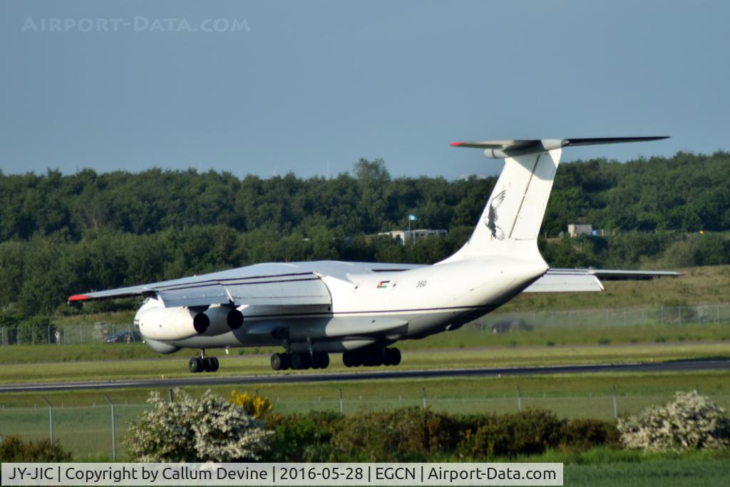 JY-JIC, 2011 Ilyushin Il-76MF C/N 20#3421724, JY-JIC arriving at DSA
