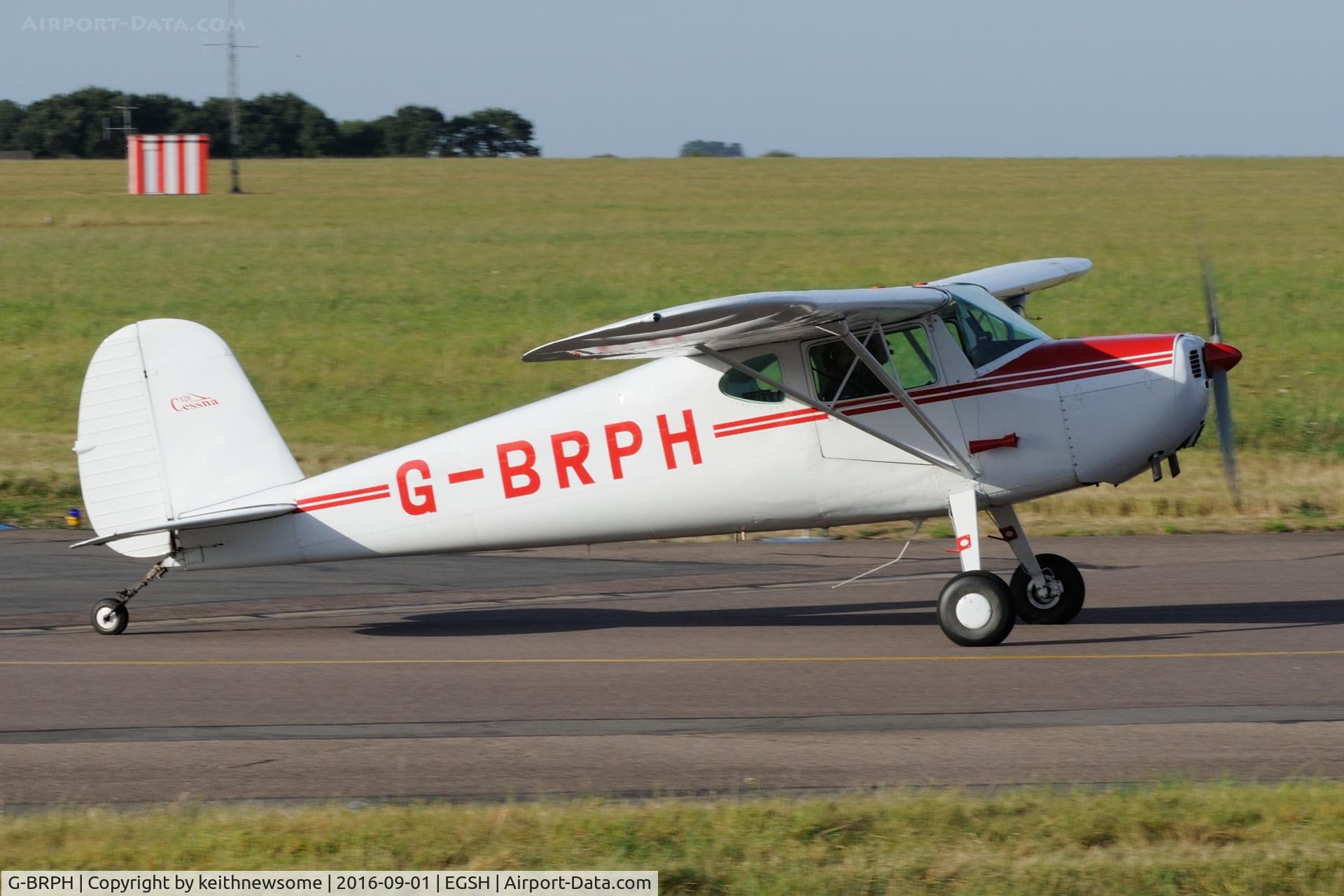 G-BRPH, 1947 Cessna 120 C/N 12137, Very Nice Visitor.