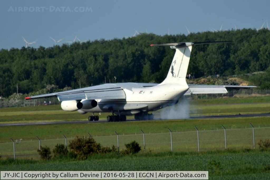 JY-JIC, 2011 Ilyushin Il-76MF C/N 20#3421724, JY-JIC arriving at DSA