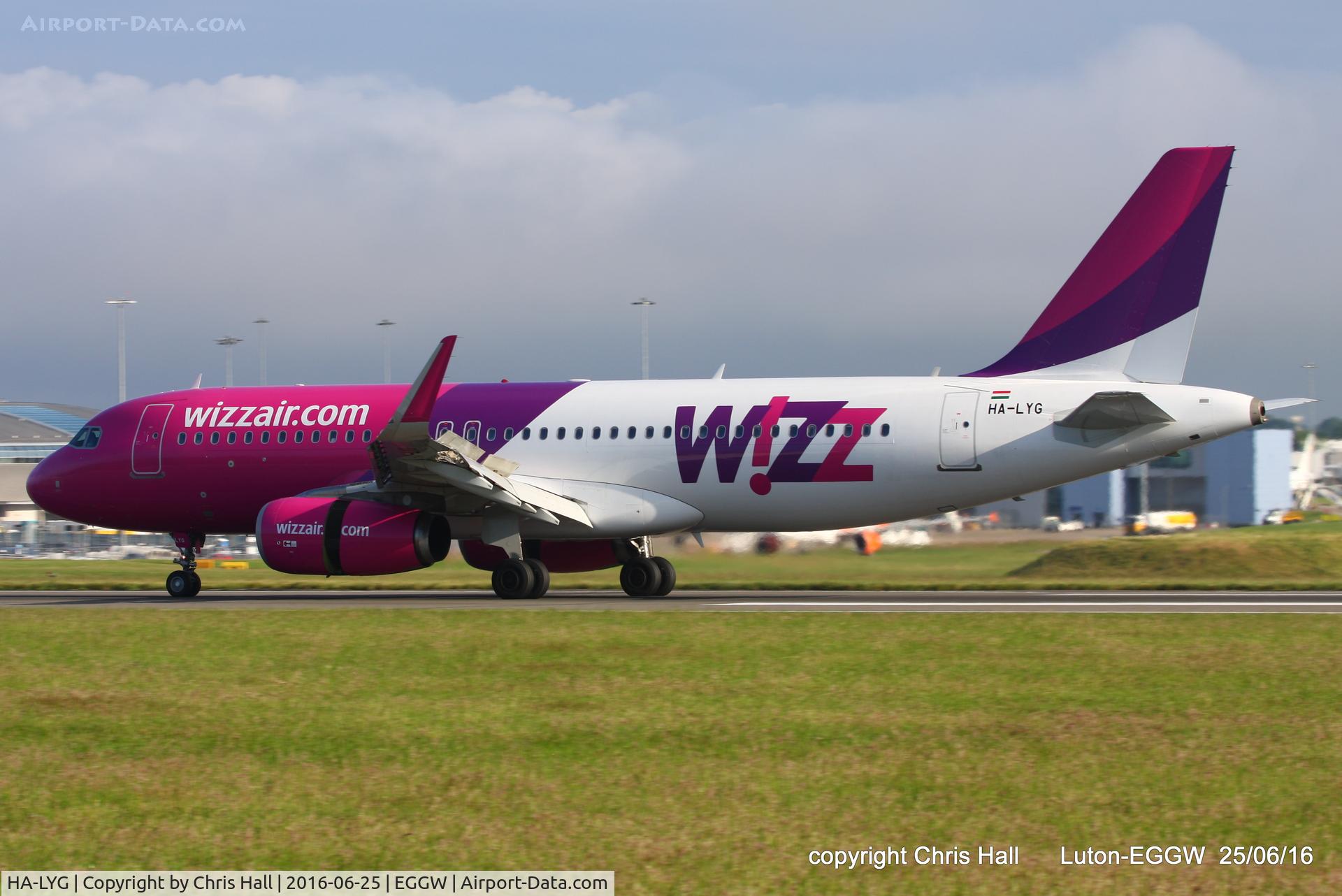 HA-LYG, 2013 Airbus A320-232 C/N 5539, Wizzair