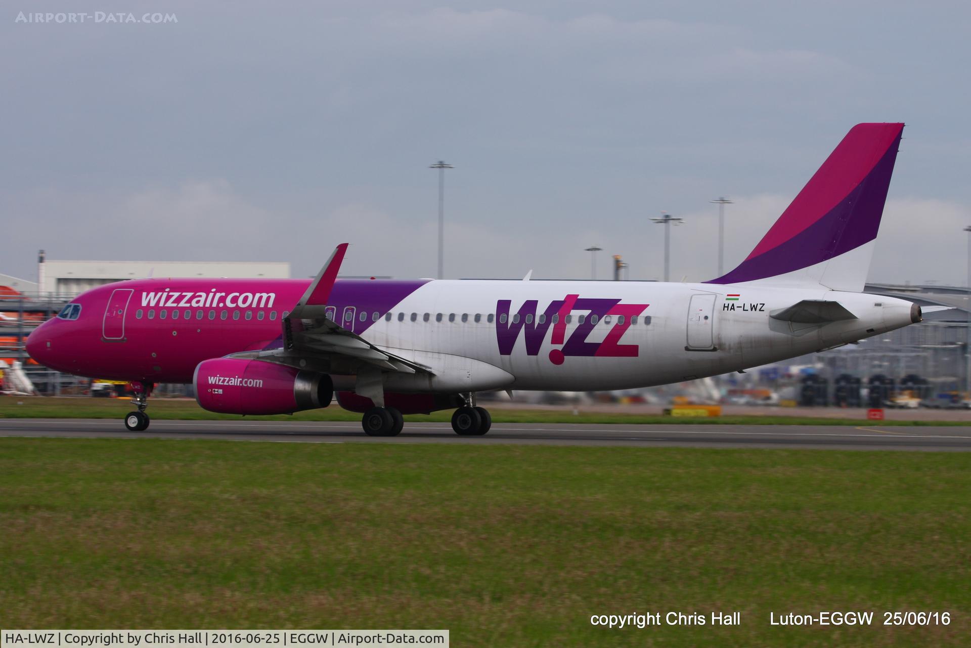 HA-LWZ, 2014 Airbus A320-232 C/N 6086, Wizzair