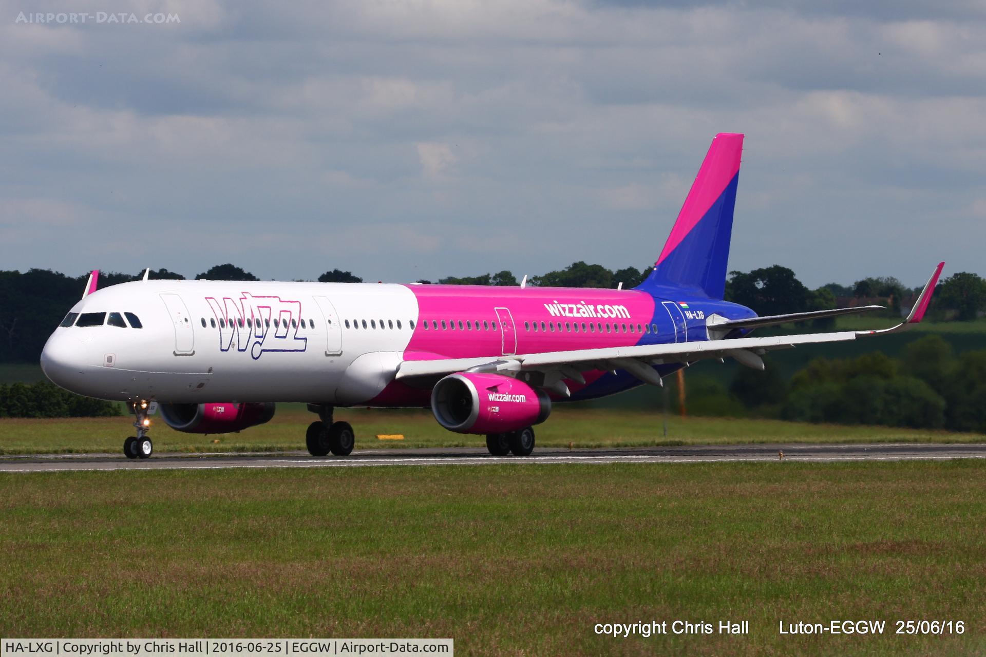 HA-LXG, 2016 Airbus A321-231 C/N 7182, Wizzair
