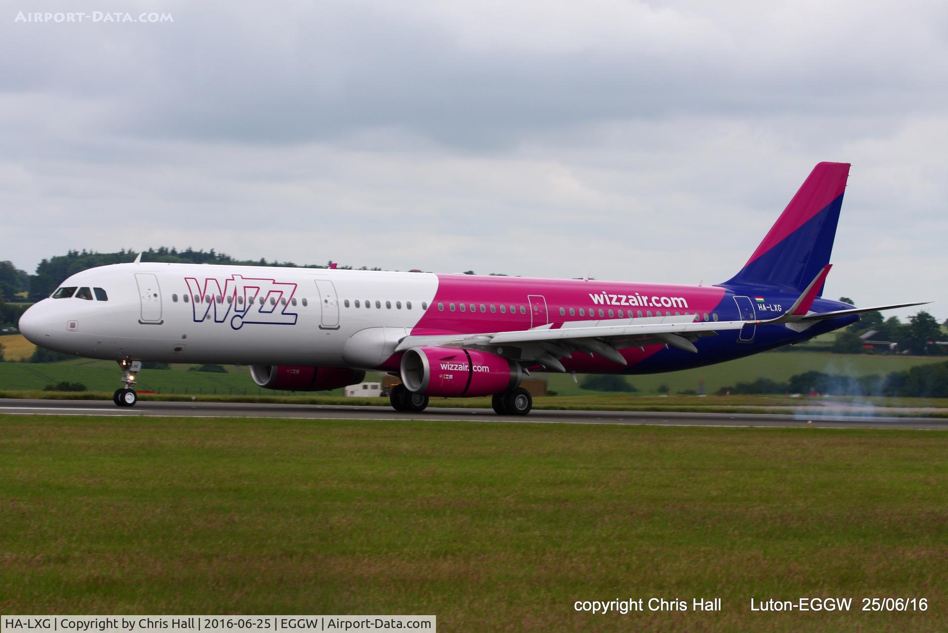 HA-LXG, 2016 Airbus A321-231 C/N 7182, Wizzair