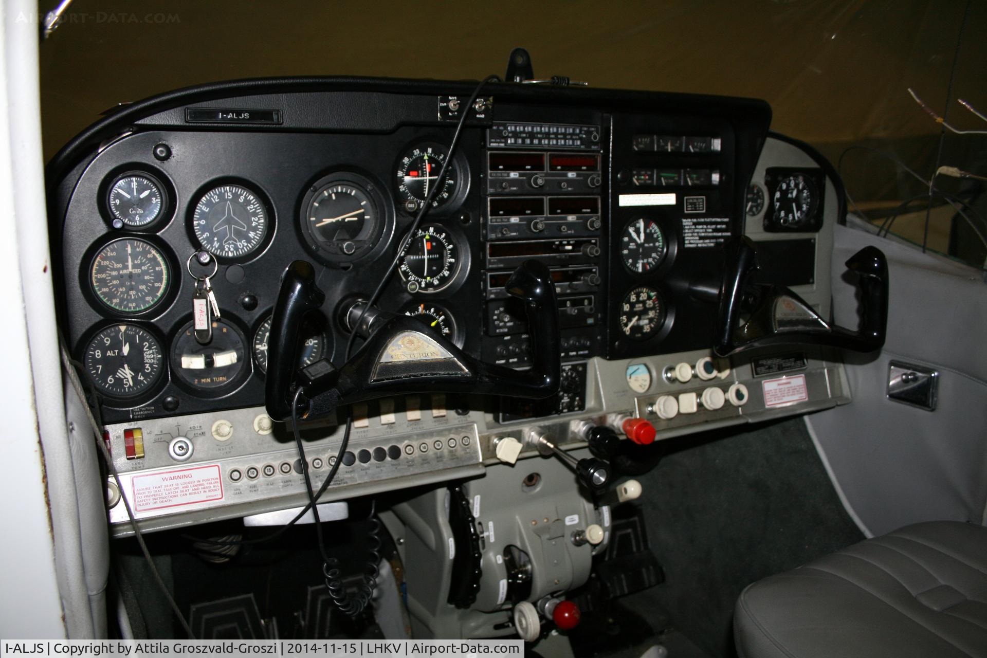 I-ALJS, Cessna 210F Centurion C/N 21058748, Kaposújlak Airport, Hungary