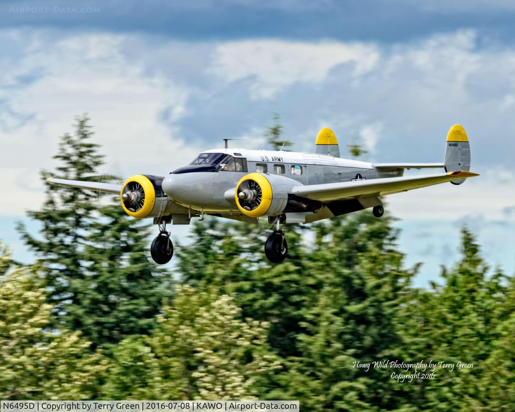 N6495D, 1960 Beech C-45H Expeditor C/N AF-449, KAWO