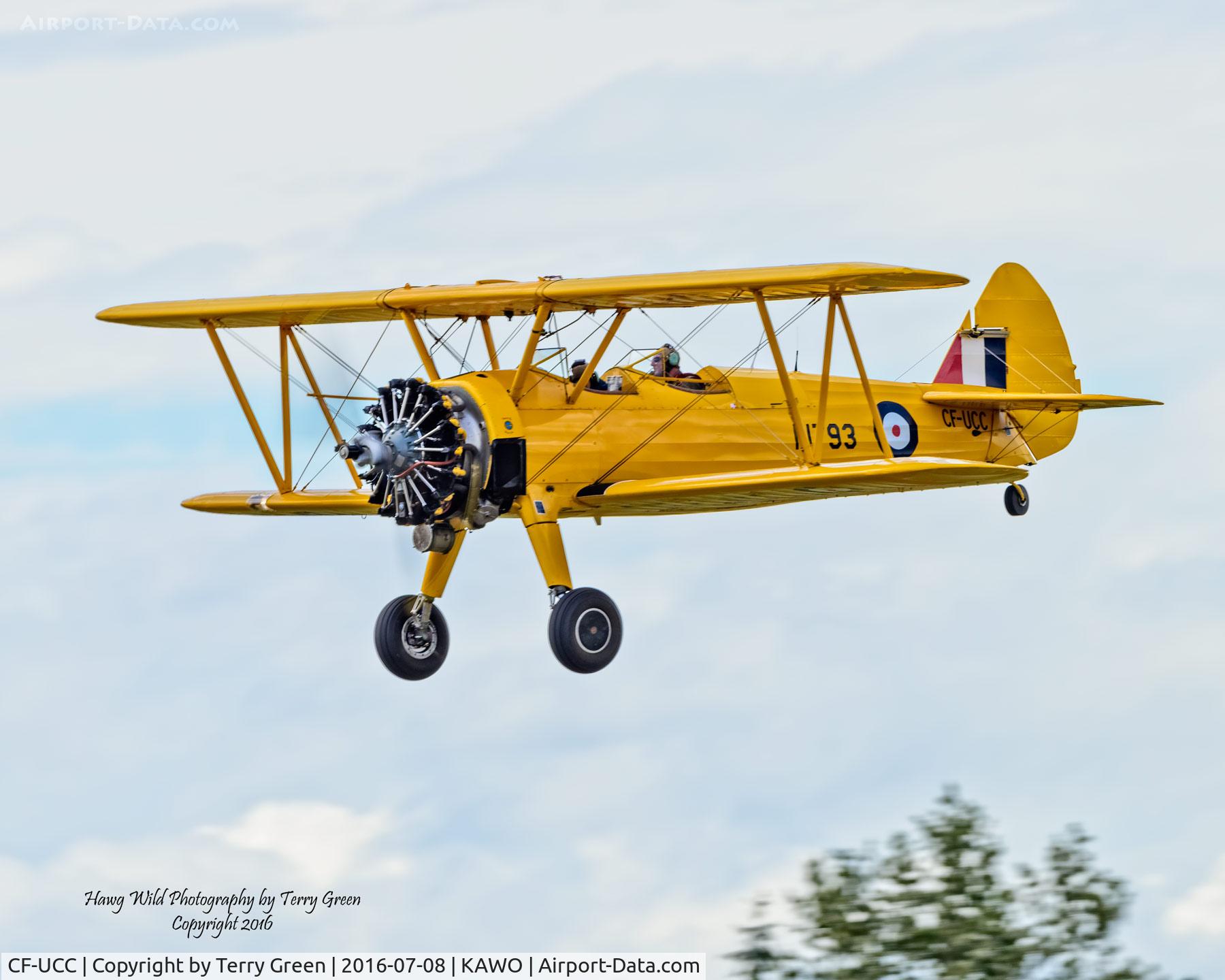 CF-UCC, 1940 Boeing A75N1 C/N 75-8521, KAWO