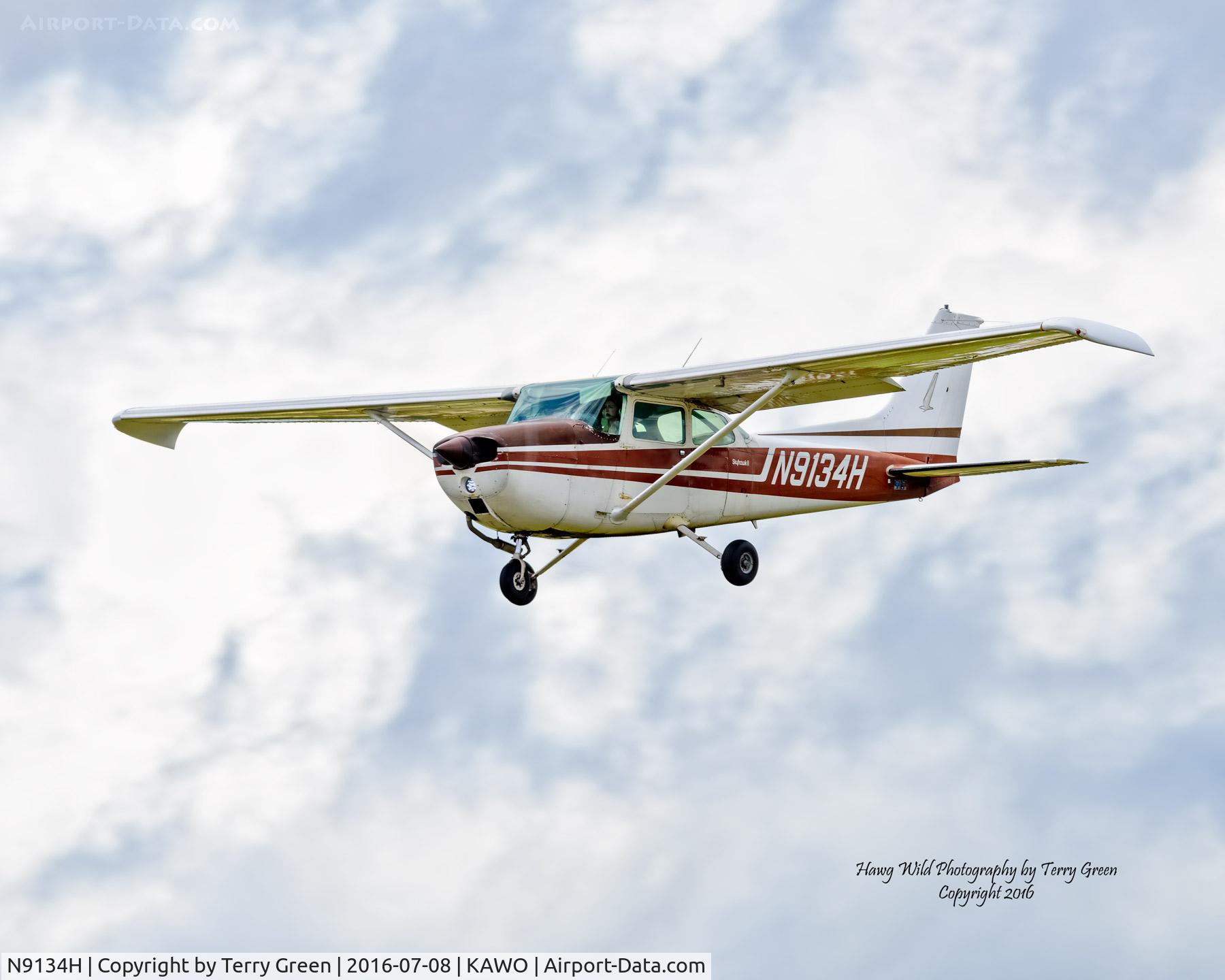 N9134H, 1975 Cessna 172M C/N 17265964, KAWO