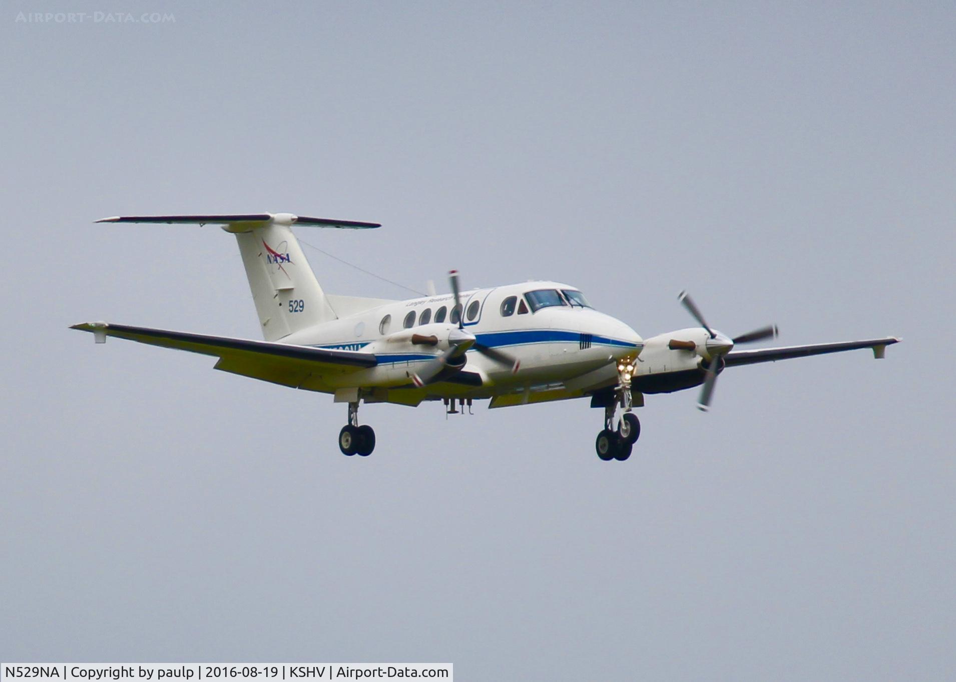N529NA, 1982 Beech 200 Super King Air C/N BB-1091, At Shreveport Regional.