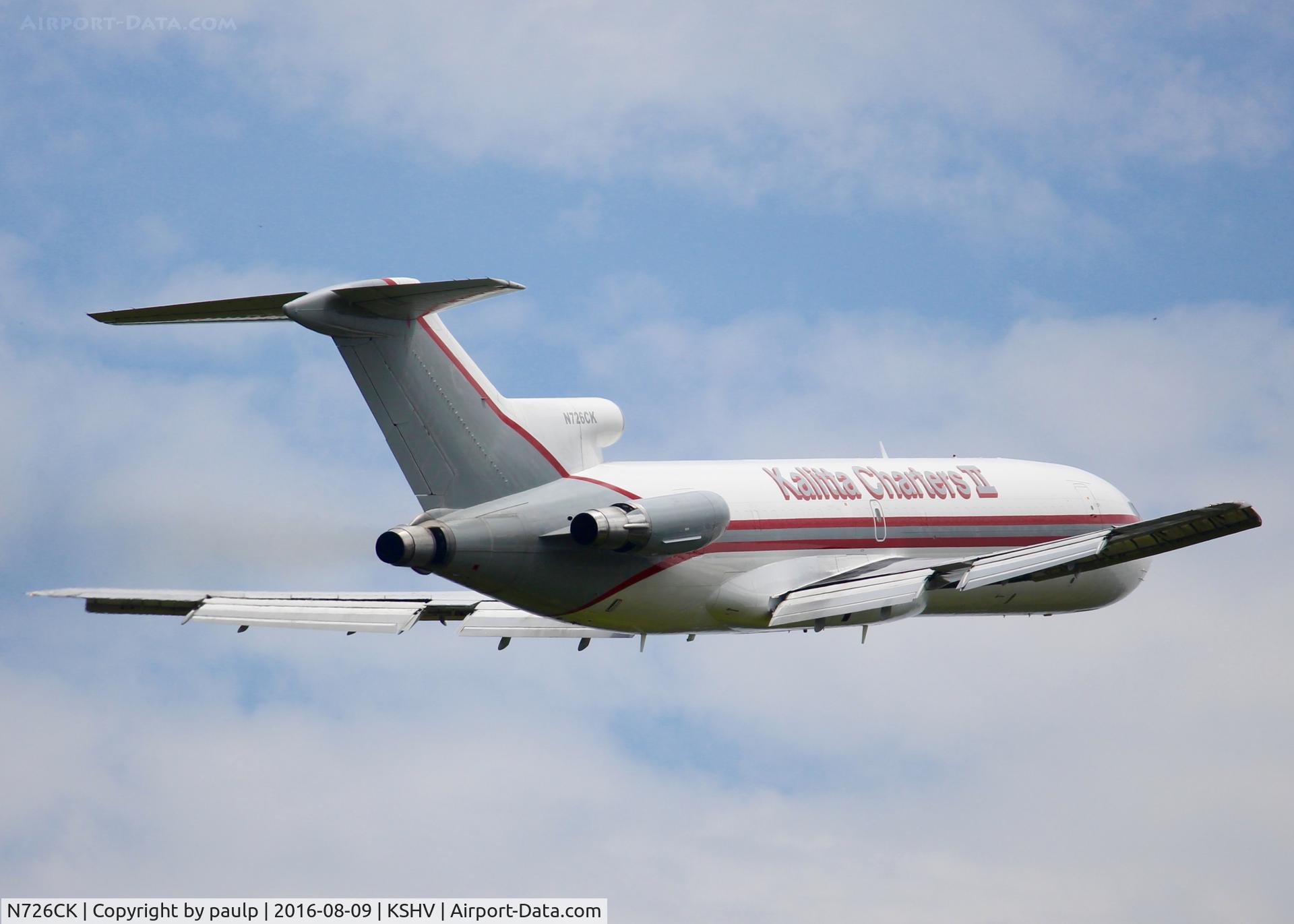 N726CK, 1980 Boeing 727-2M7 C/N 21951, At Shreveport Regional.
