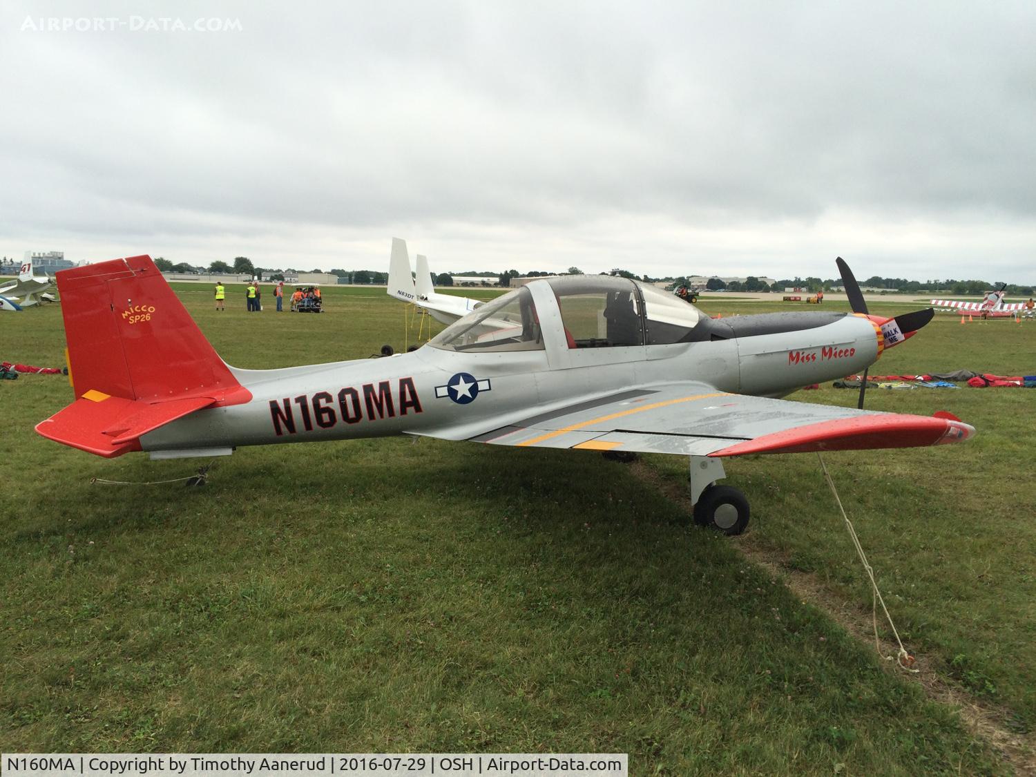 N160MA, 2001 Meyers MAC-145B C/N 260009, 2001 Micco Aircraft MAC-145B, c/n: 260009