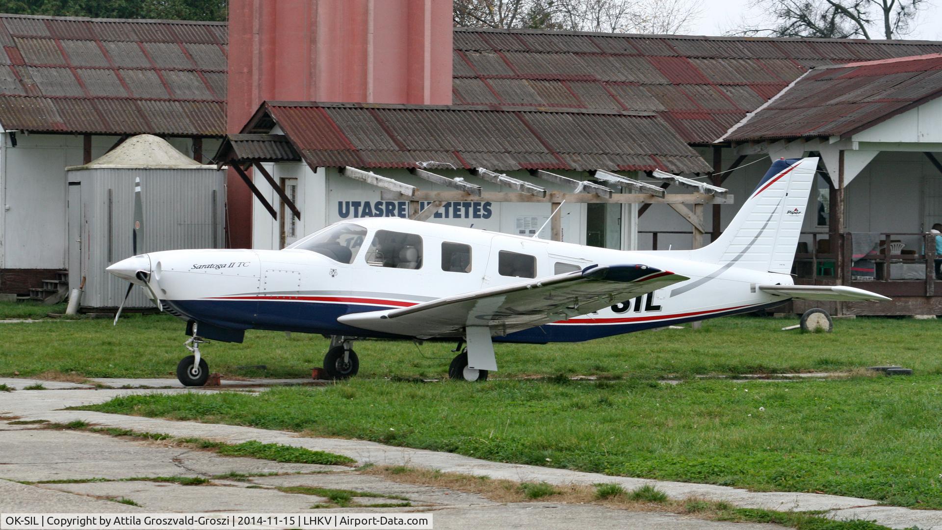 OK-SIL, 2007 Piper PA-32R-301T Turbo Saratoga C/N 3257454, Kaposújlak Airport, Hungary