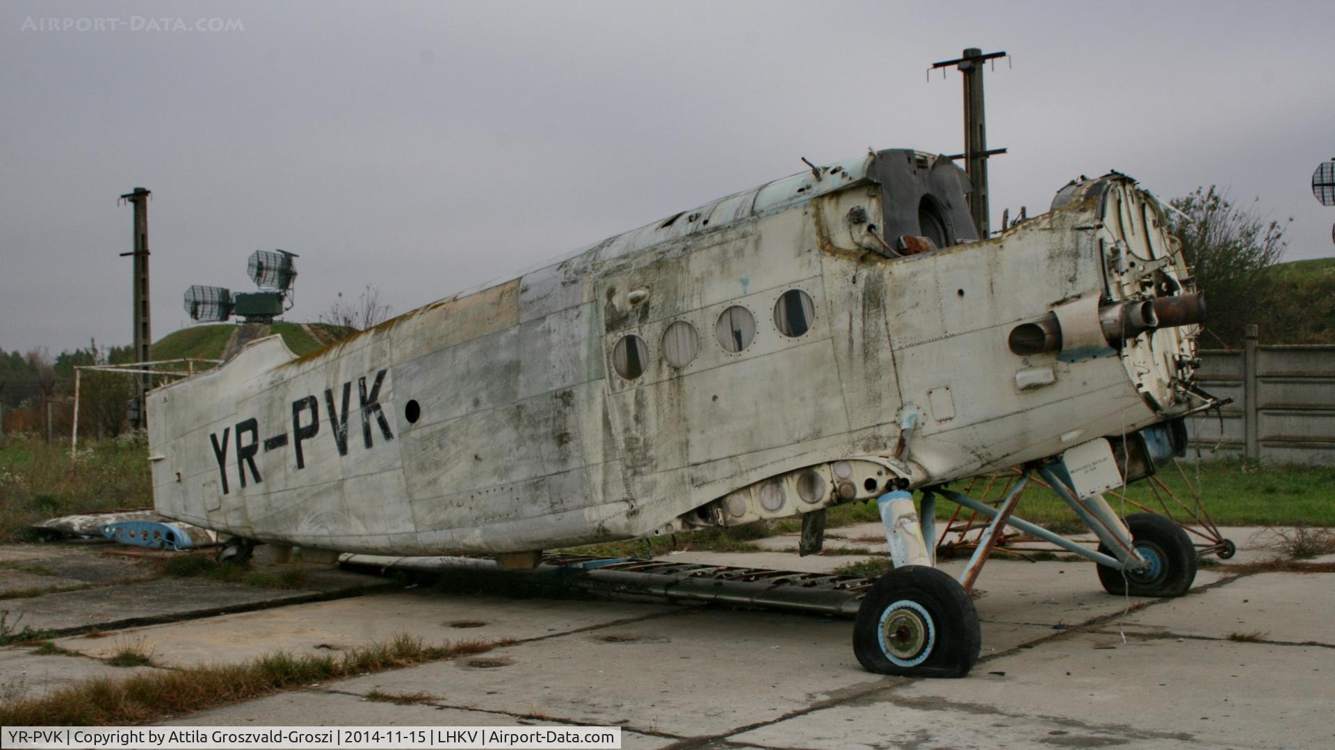 YR-PVK, 1977 PZL-Mielec AN-2R C/N 1G175-11, Kaposújlak Airport, Hungary