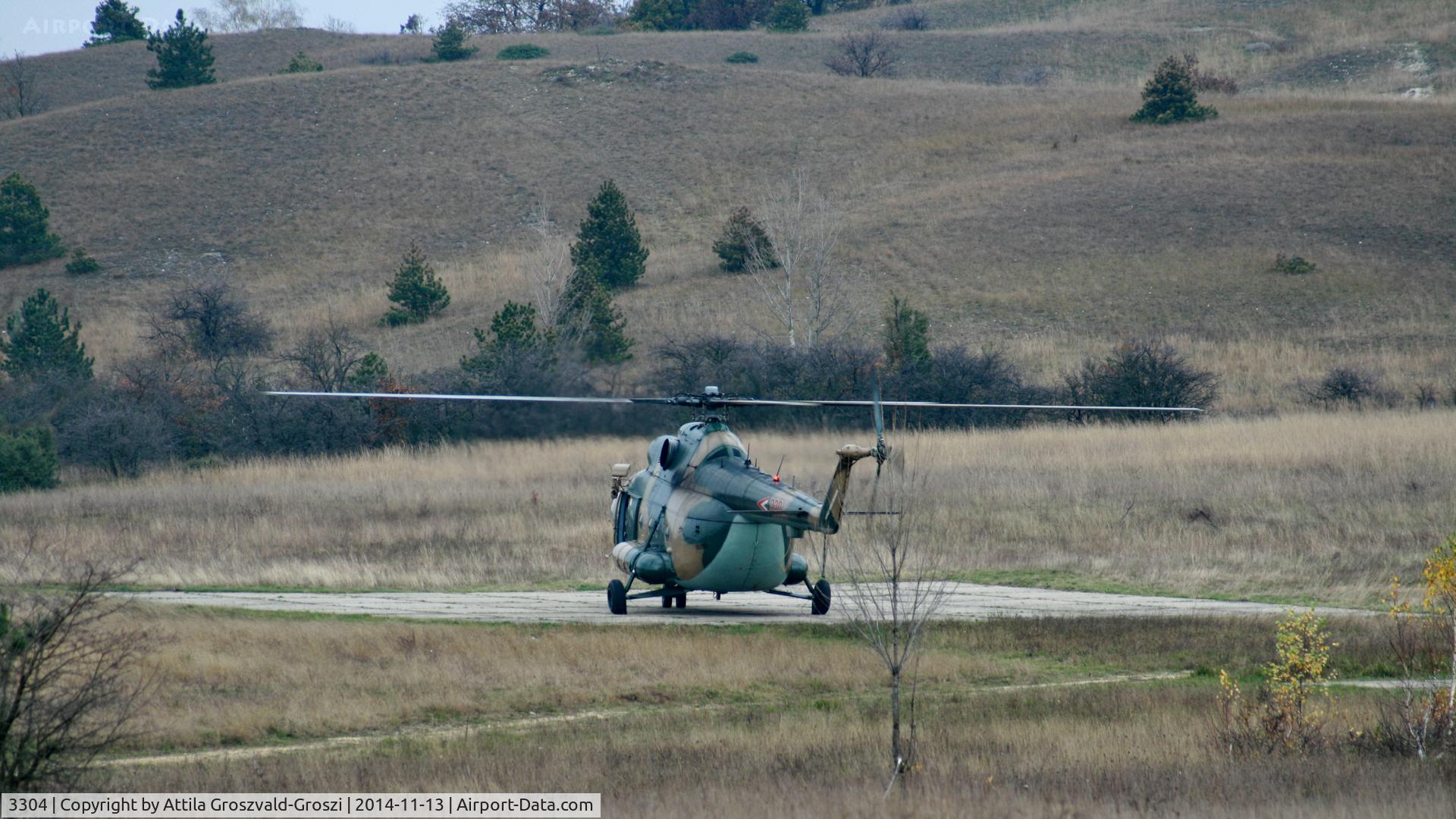 3304, 1985 Mil Mi-8T Hip C/N 20284, Military training base, Újdörögd, Hungary