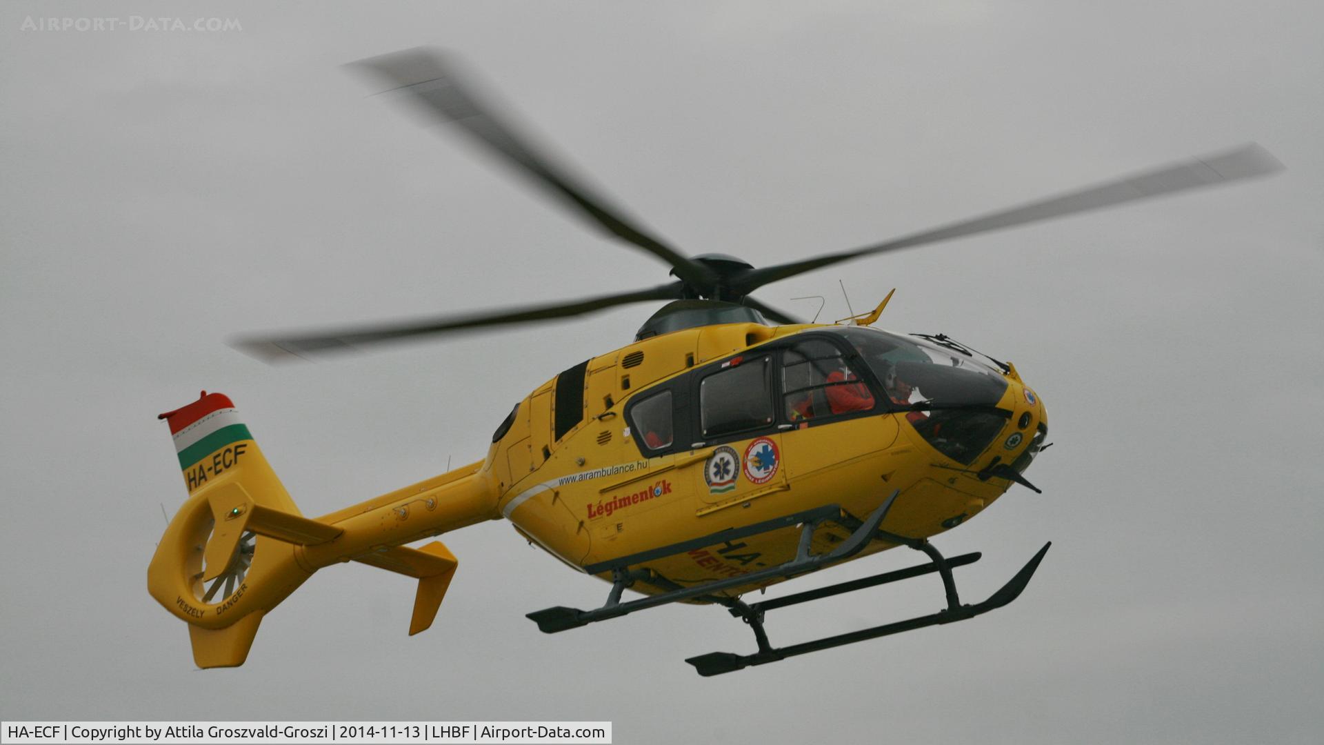 HA-ECF, 2004 Eurocopter EC-135T-2 C/N 0368, Balatonfüred Air Ambulance base of departure for deployment