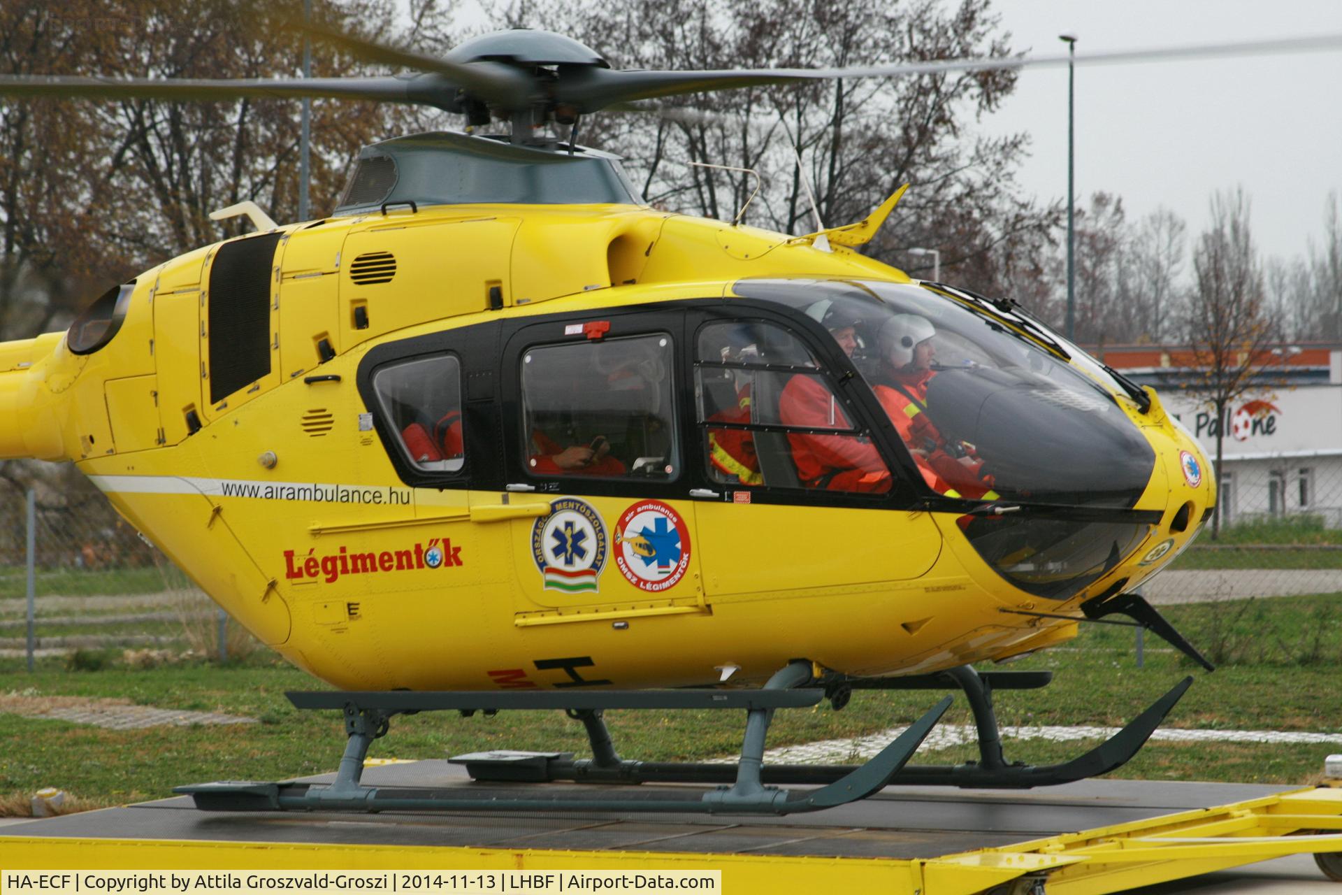 HA-ECF, 2004 Eurocopter EC-135T-2 C/N 0368, Balatonfüred Air Ambulance base of departure for deployment