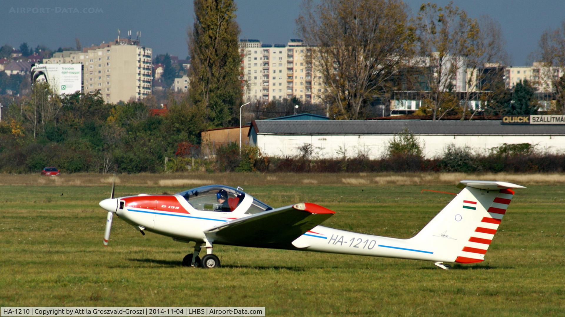 HA-1210, 1981 Grob G-109A C/N 6041, Budaörs Airport, Hungary