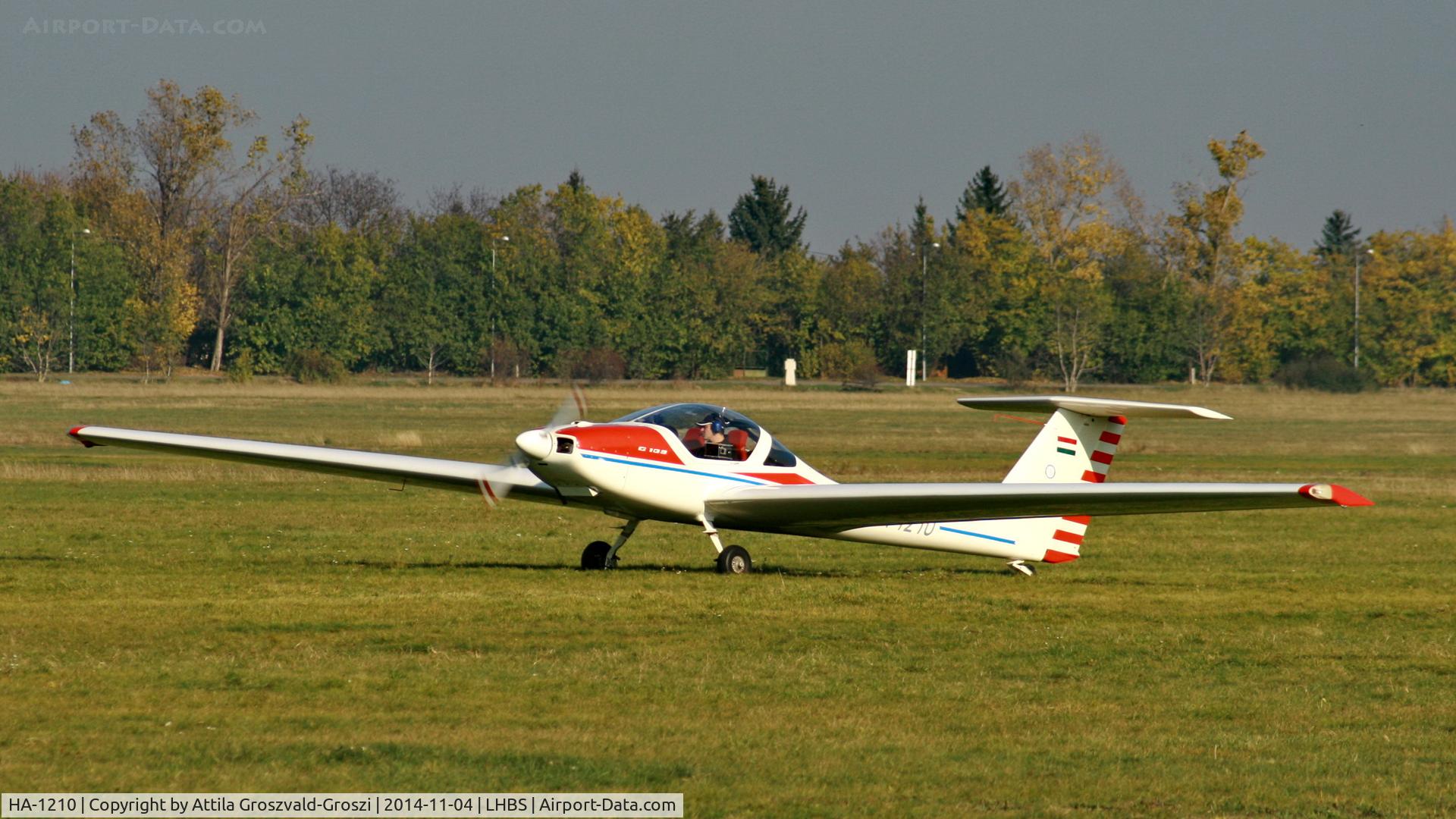 HA-1210, 1981 Grob G-109A C/N 6041, Budaörs Airport, Hungary