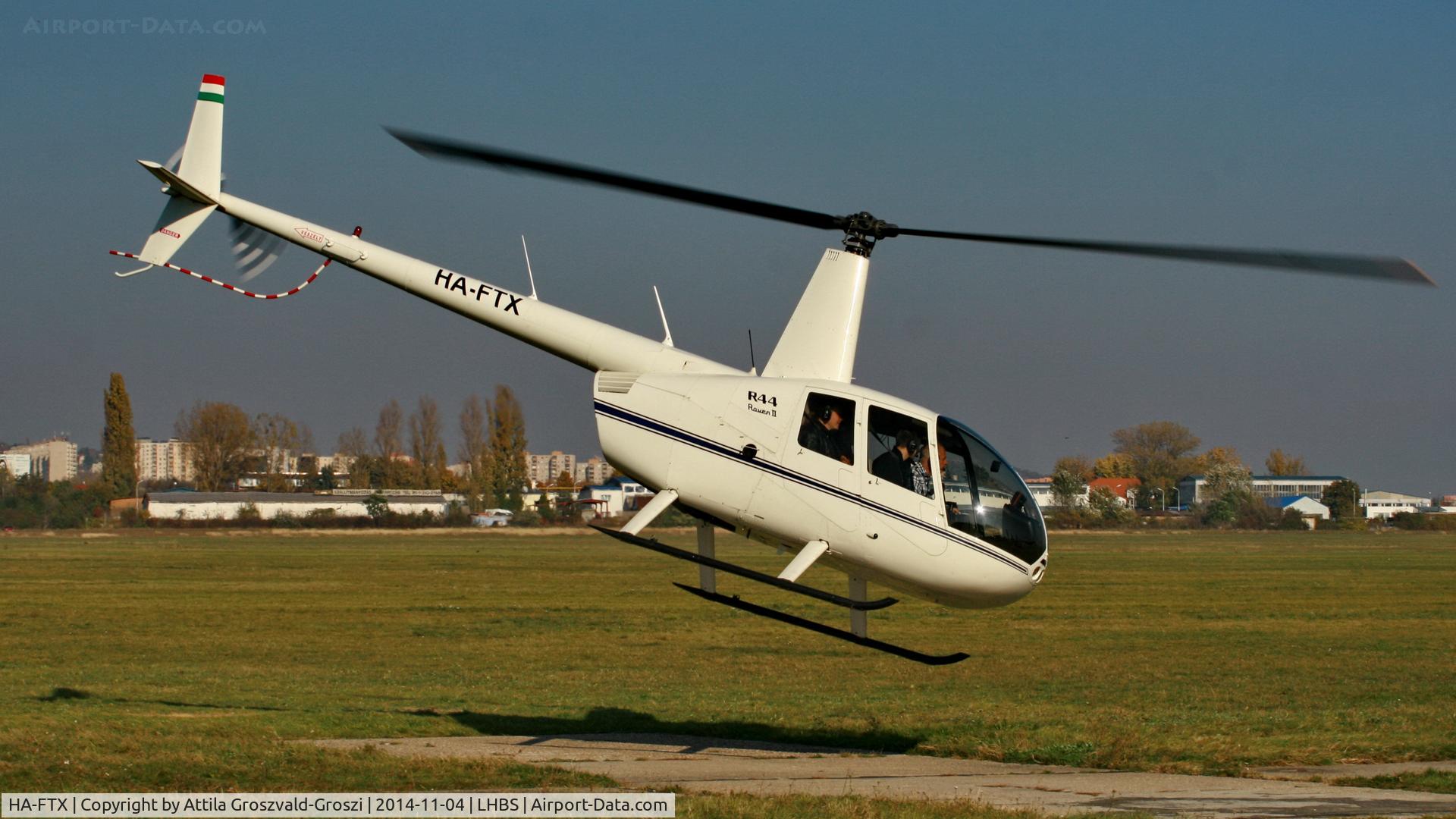 HA-FTX, 2007 Robinson R44 Raven II C/N 11742, Budaörs Airport, Hungary