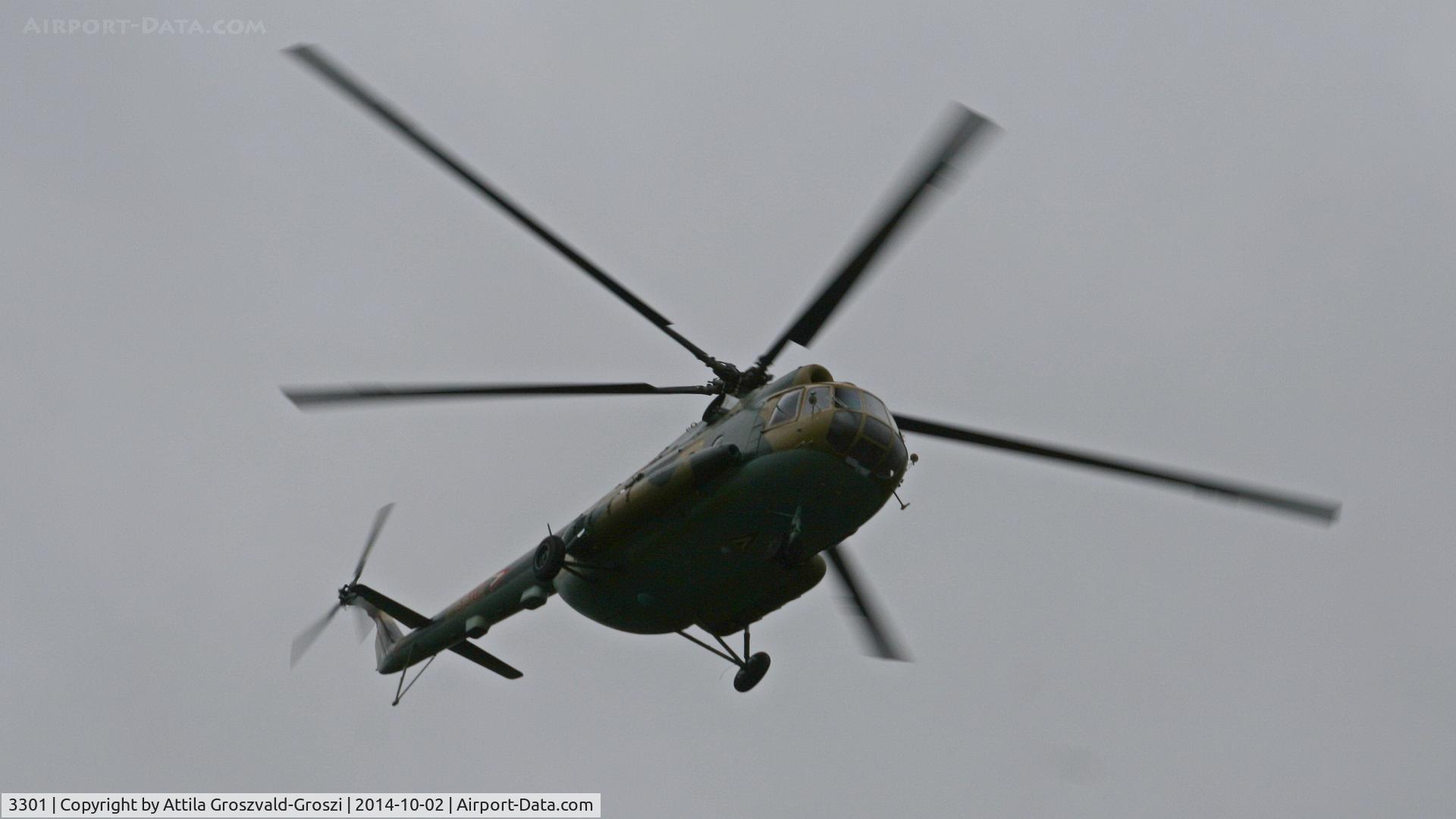 3301, 1988 Mil Mi-8T Hip C/N 98841201, Veszprém-Jutas újmajor, Hungarian airforce training base