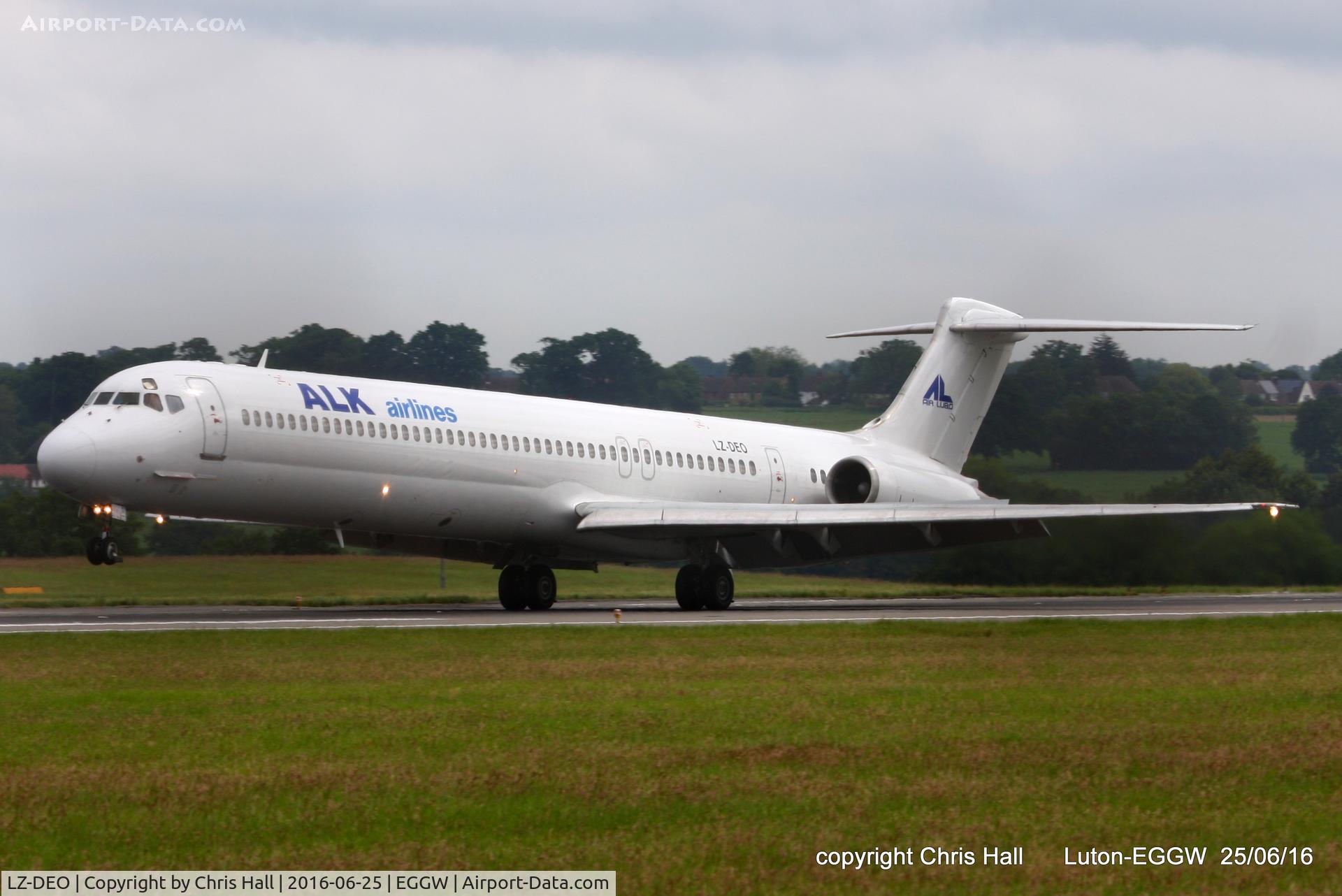 LZ-DEO, 1981 McDonnell Douglas MD-82 (DC-9-82) C/N 48079, Air Lubo