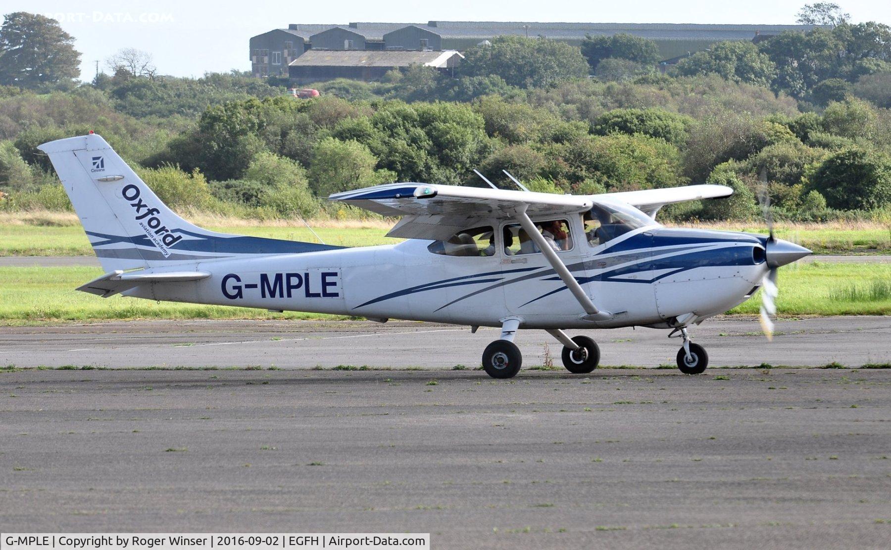 G-MPLE, 2007 Cessna 182T Skylane C/N 18282039, Visiting Skylane operated by Oxford Aviation Academy.