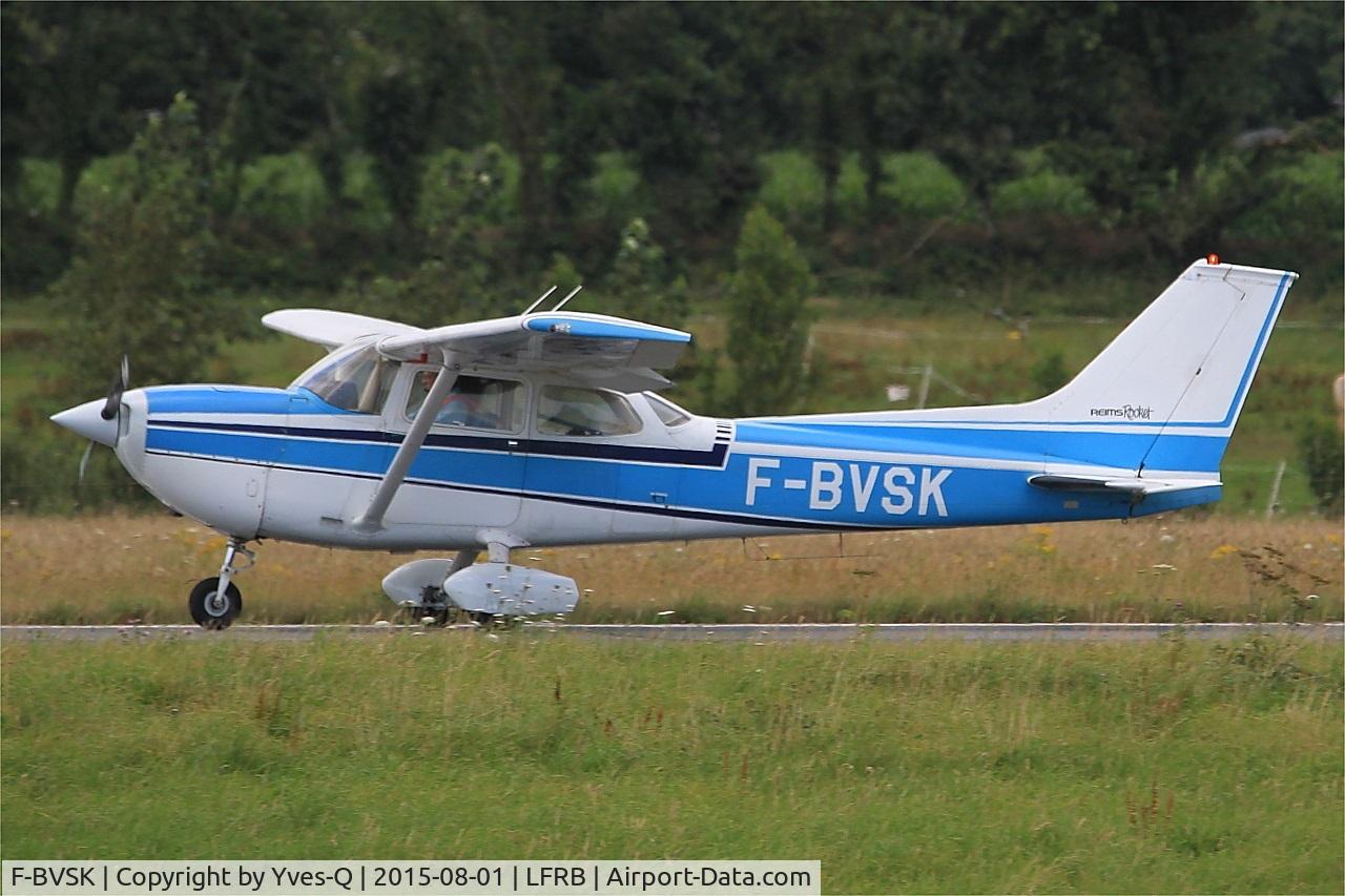 F-BVSK, Reims FR172J Rocket C/N 0511, Reims FR172J Rocket, Take off rwy 25L, Brest-Bretagne Airport (LFRB-BES)