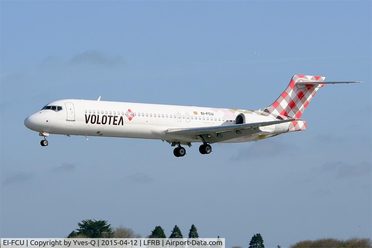 EI-FCU, 2005 Boeing 717-2BL C/N 55190, Boeing 717-2BL, On final rwy 25L, Brest-Bretagne airport (LFRB-BES)