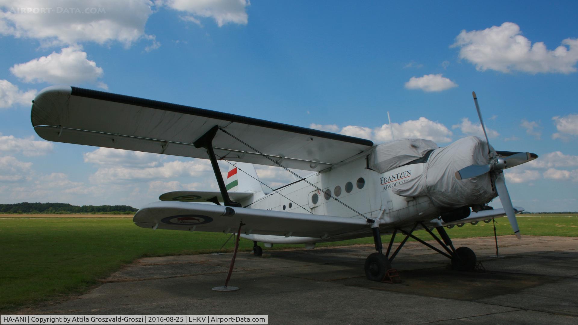 HA-ANI, 1972 Antonov An-2P C/N 1G132-55, Kaposújlak Airport, Hungary