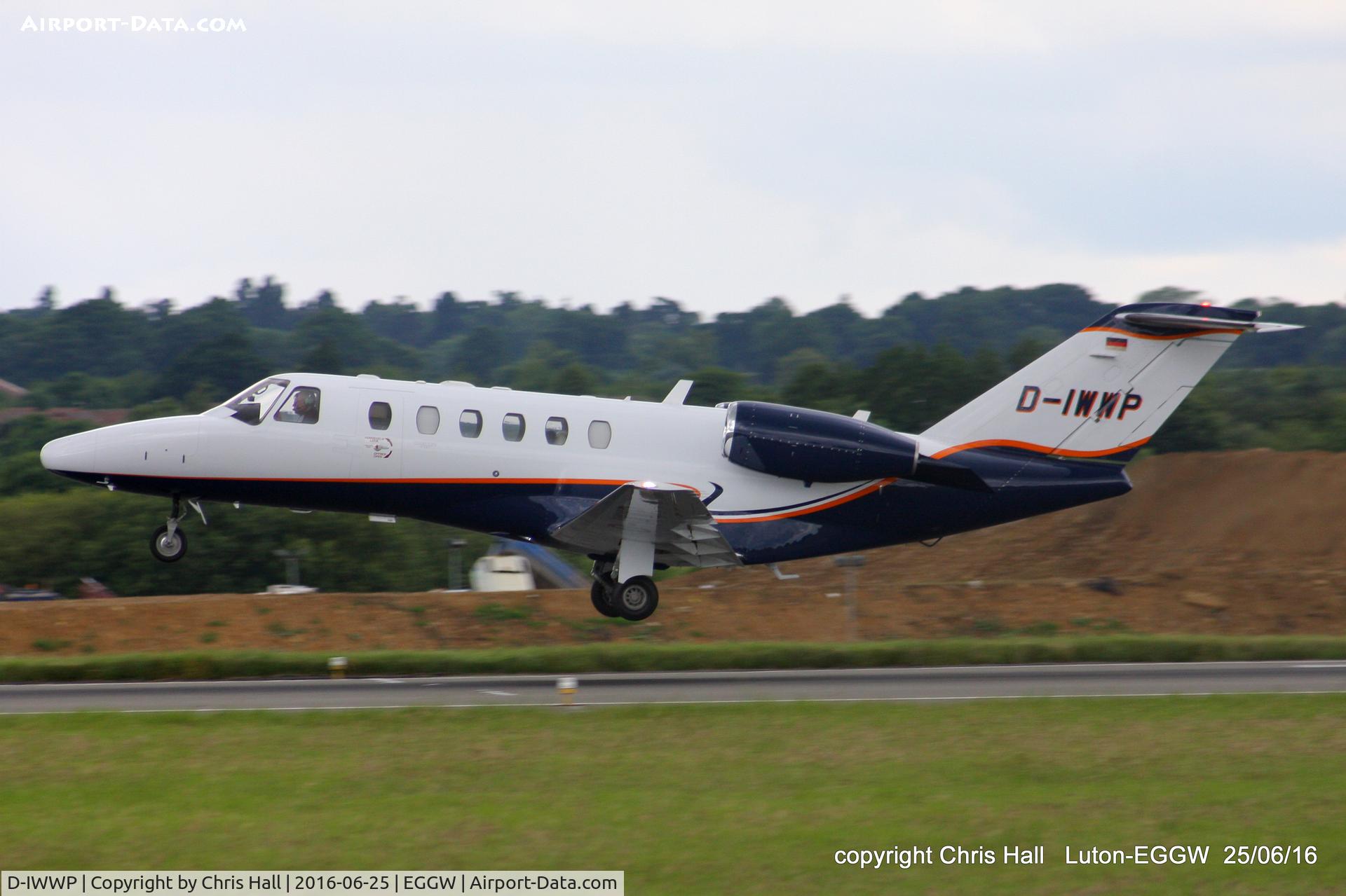 D-IWWP, 2009 Cessna 525A CitationJet CJ2 C/N 525A-0444, Windrose Aviation