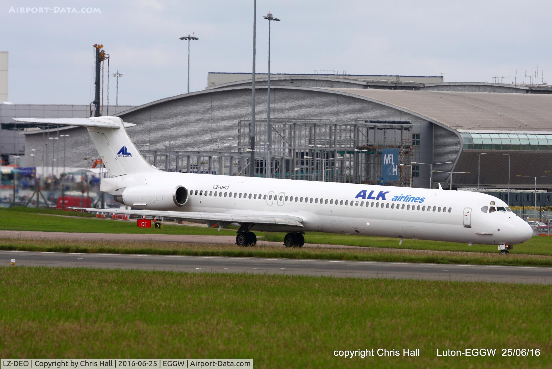 LZ-DEO, 1981 McDonnell Douglas MD-82 (DC-9-82) C/N 48079, Air Lubo