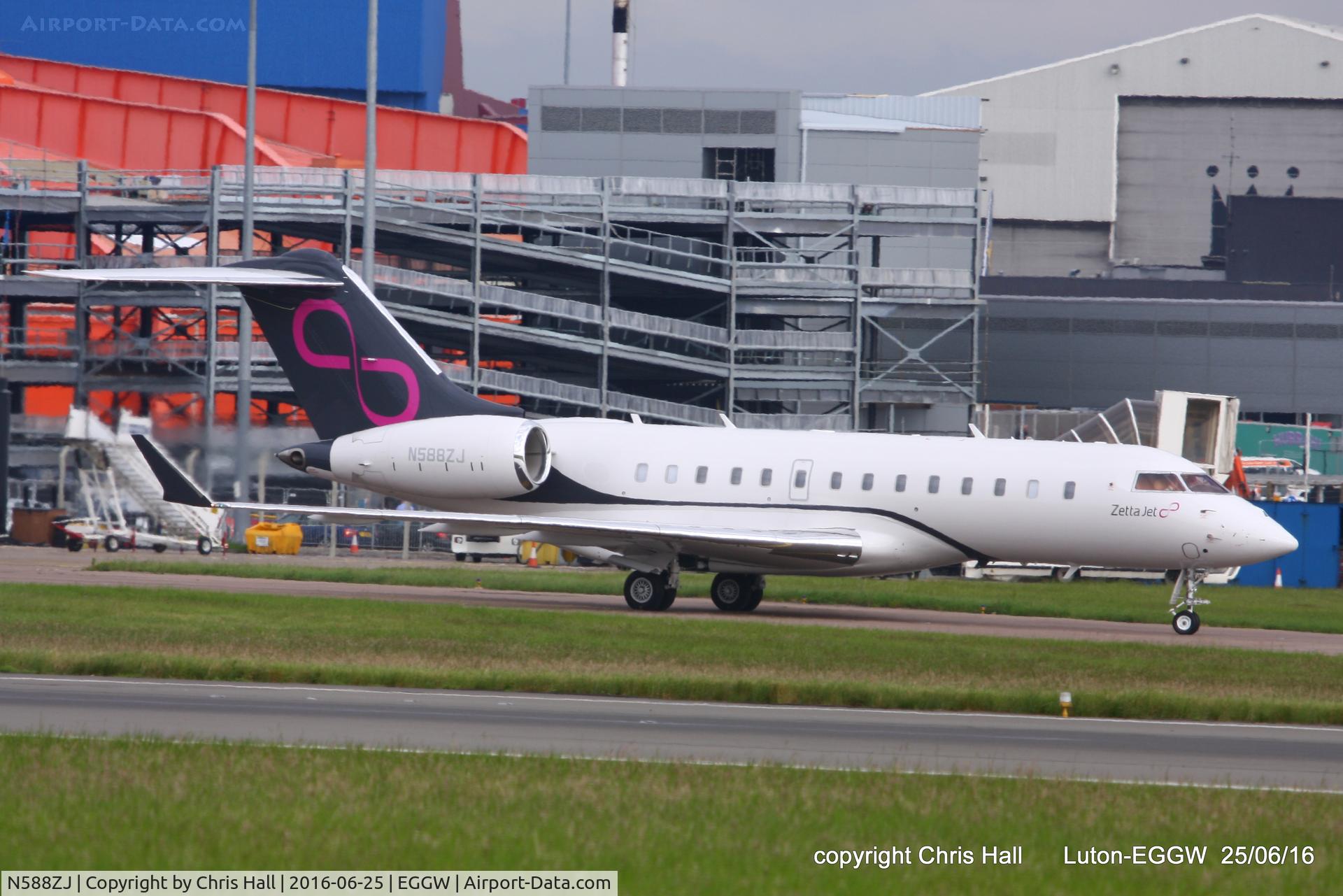 N588ZJ, 2014 Bombardier BD-700-1A11 Global 5000 C/N 9679, Zetta Jet