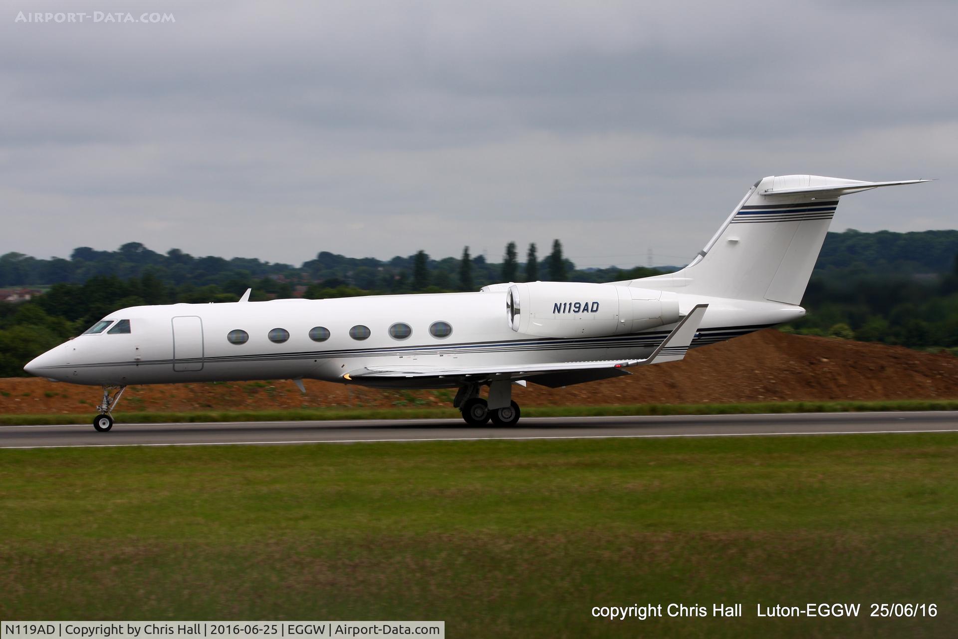 N119AD, 2005 Gulfstream Aerospace GIV-X (G450) C/N 4035, Sextant Holdings