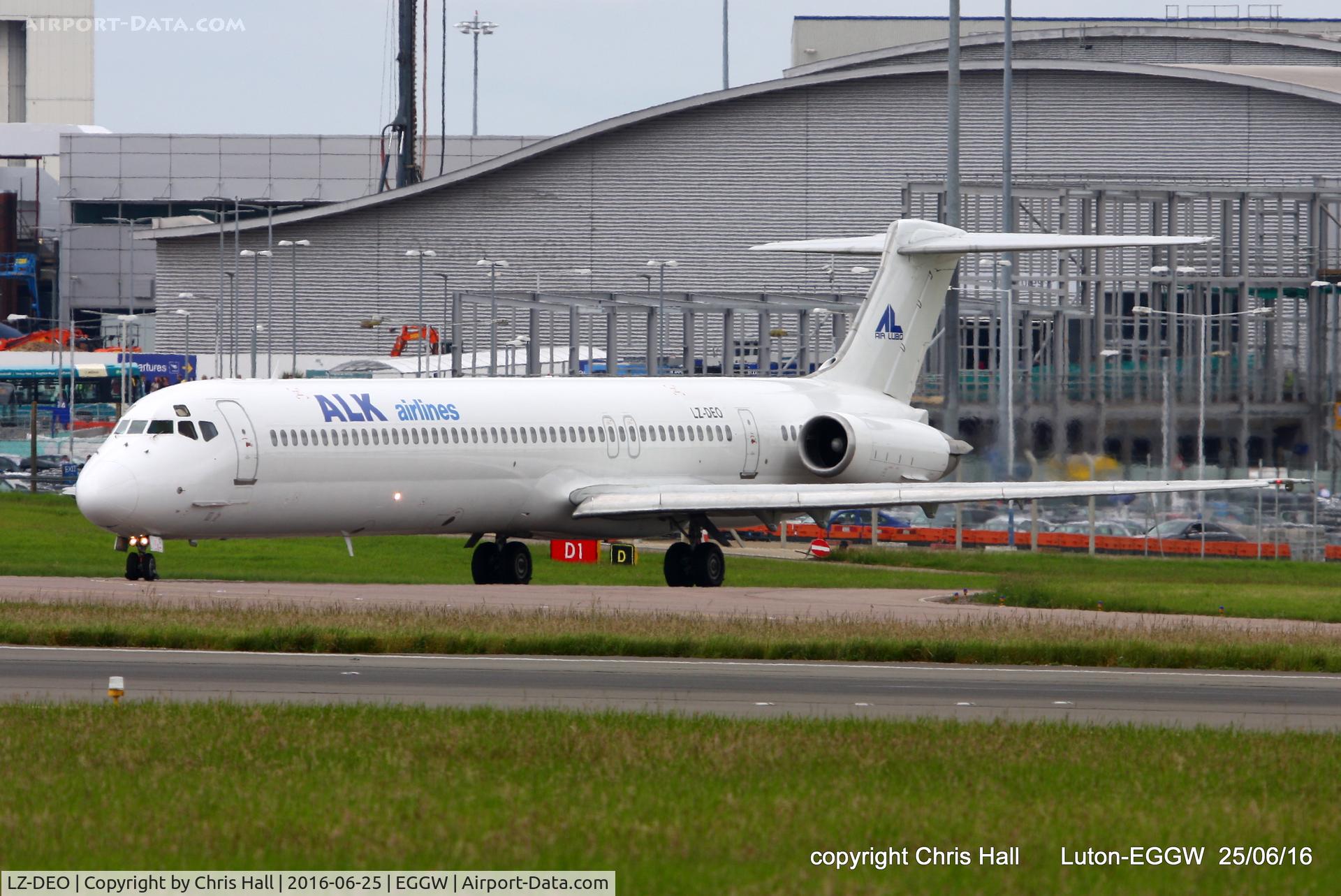 LZ-DEO, 1981 McDonnell Douglas MD-82 (DC-9-82) C/N 48079, Air Lubo