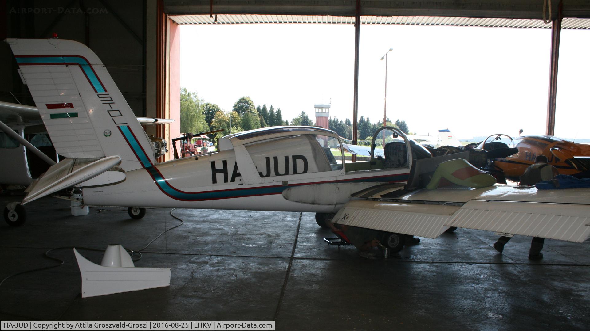 HA-JUD, 1977 Socata MS-893E Rallye 180GT Gaillard C/N 12962, Kaposújlak Airport, Hungary