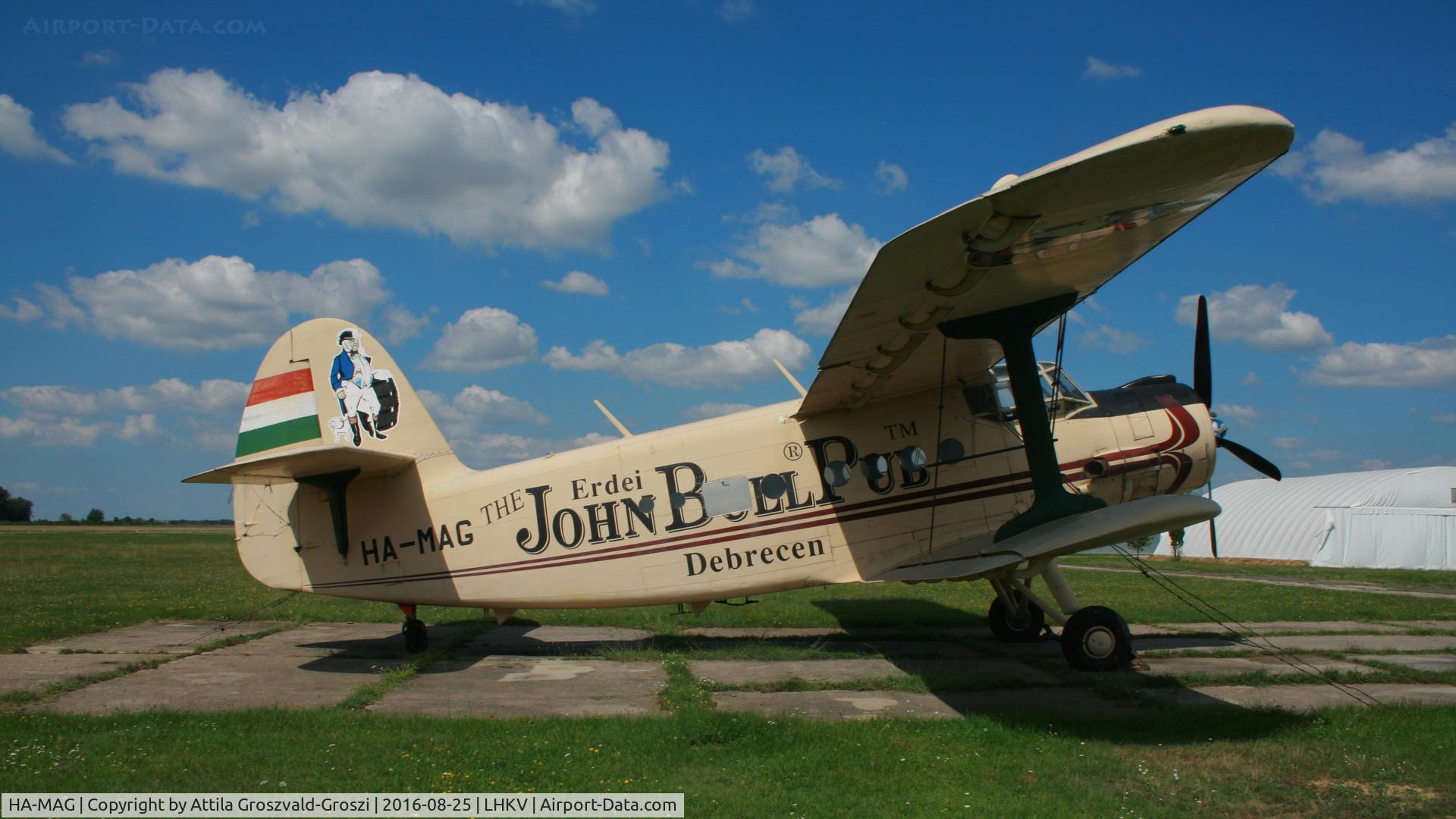 HA-MAG, Antonov (PZL-Mielec) An-2P C/N 1G114-36, Kaposújlak Airport, Hungary