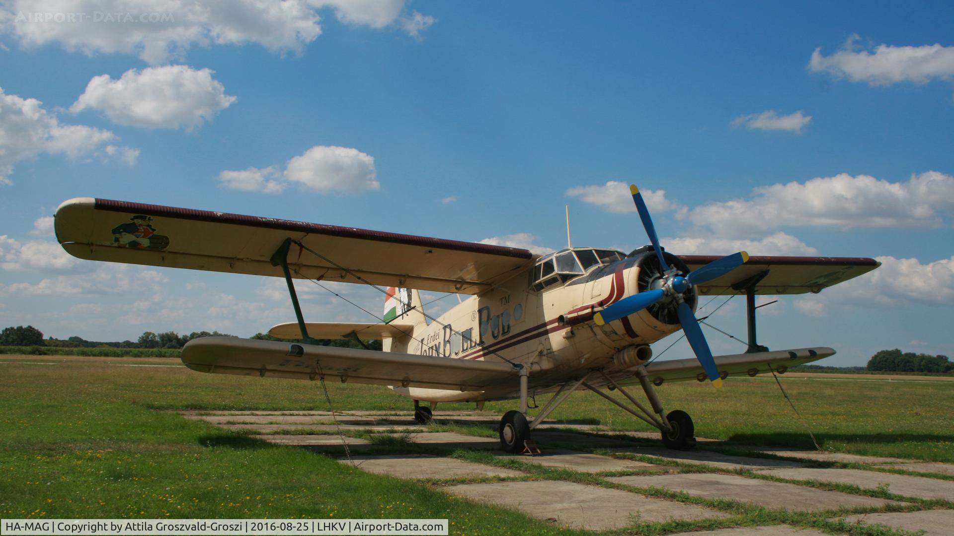 HA-MAG, Antonov (PZL-Mielec) An-2P C/N 1G114-36, Kaposújlak Airport, Hungary