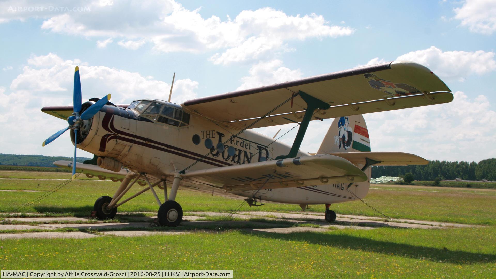 HA-MAG, Antonov (PZL-Mielec) An-2P C/N 1G114-36, Kaposújlak Airport, Hungary