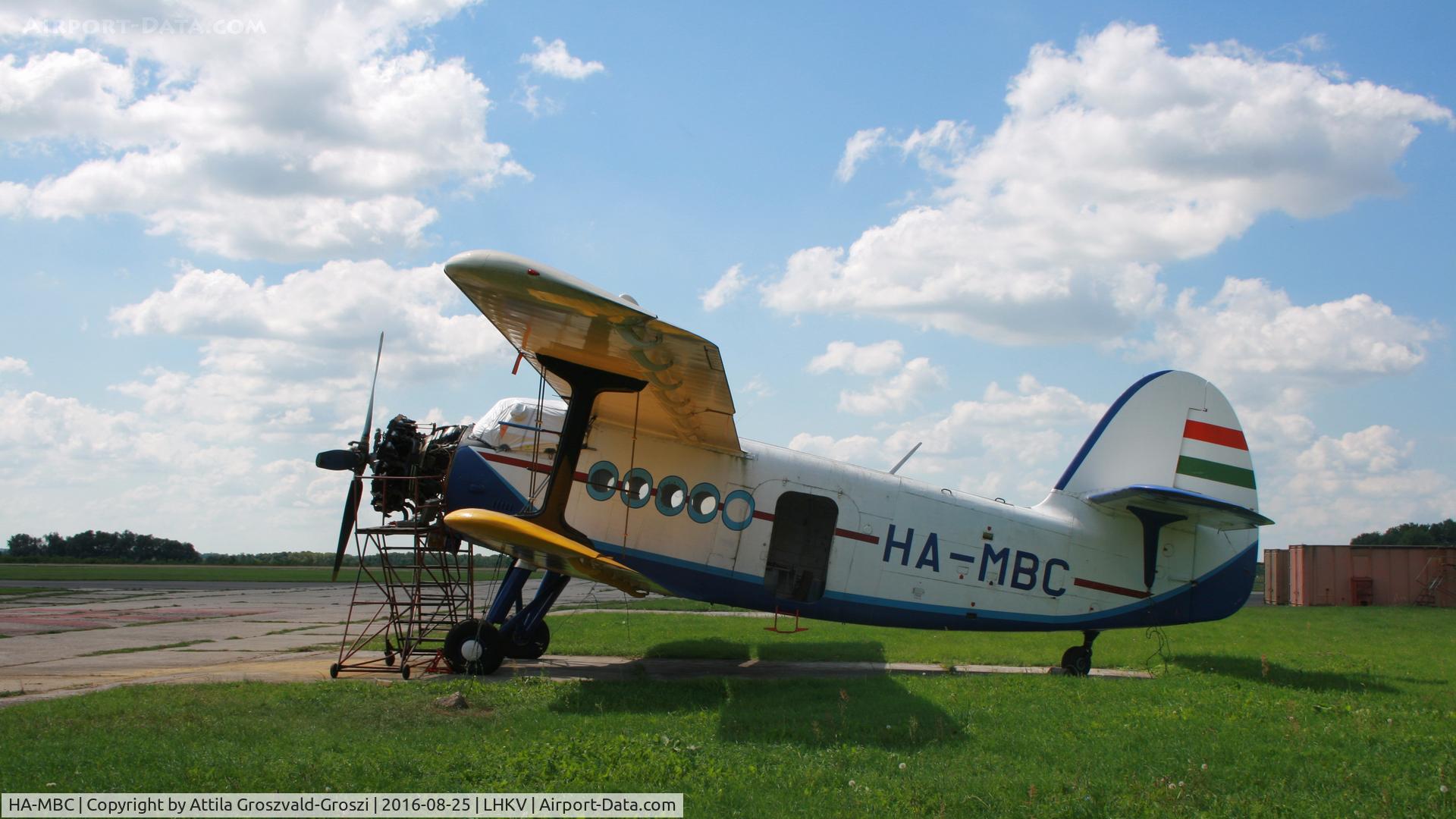 HA-MBC, 1975 PZL-Mielec An-2R C/N 1G161-08, Kaposújlak Airport, Hungary