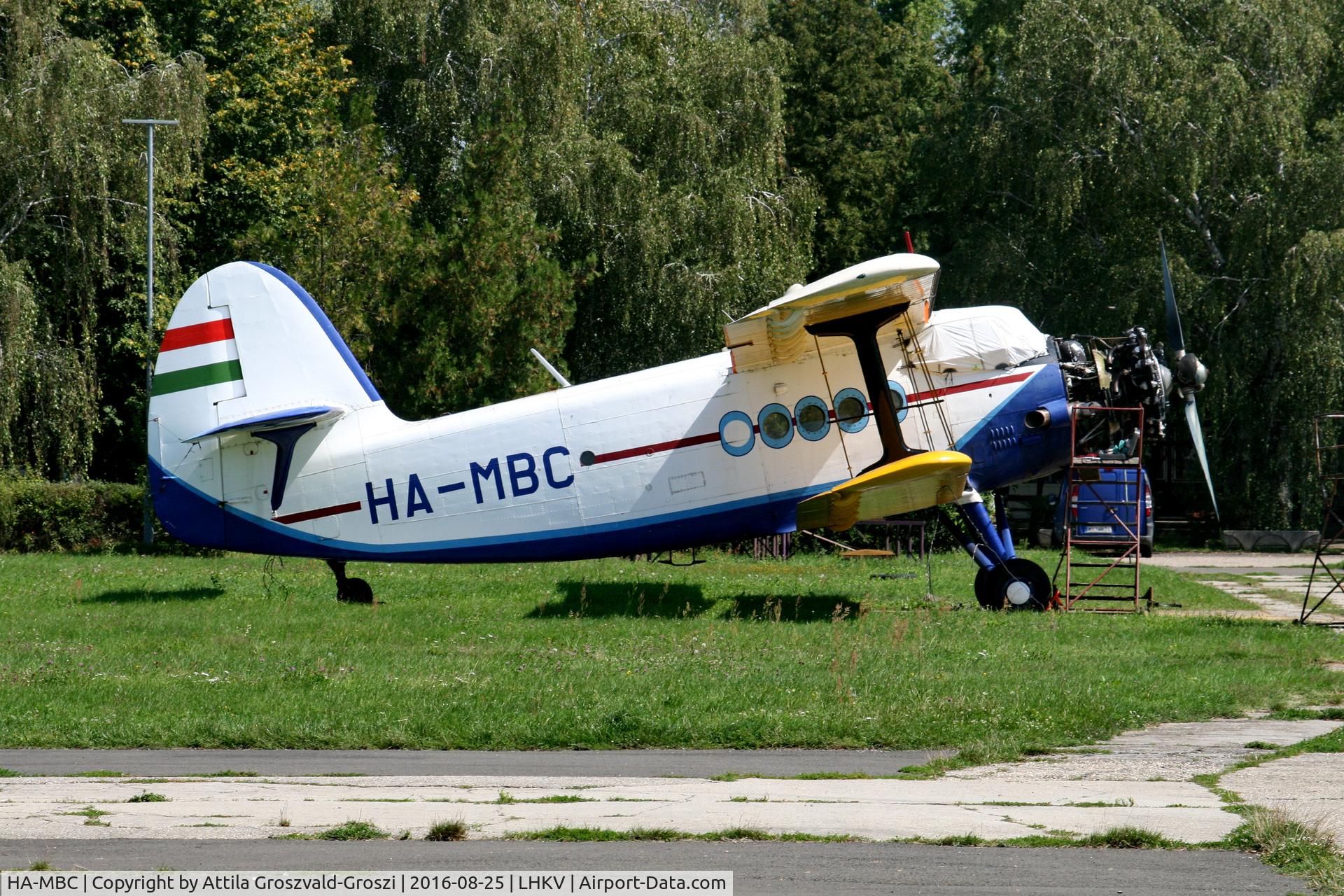 HA-MBC, 1975 PZL-Mielec An-2R C/N 1G161-08, Kaposújlak Airport, Hungary