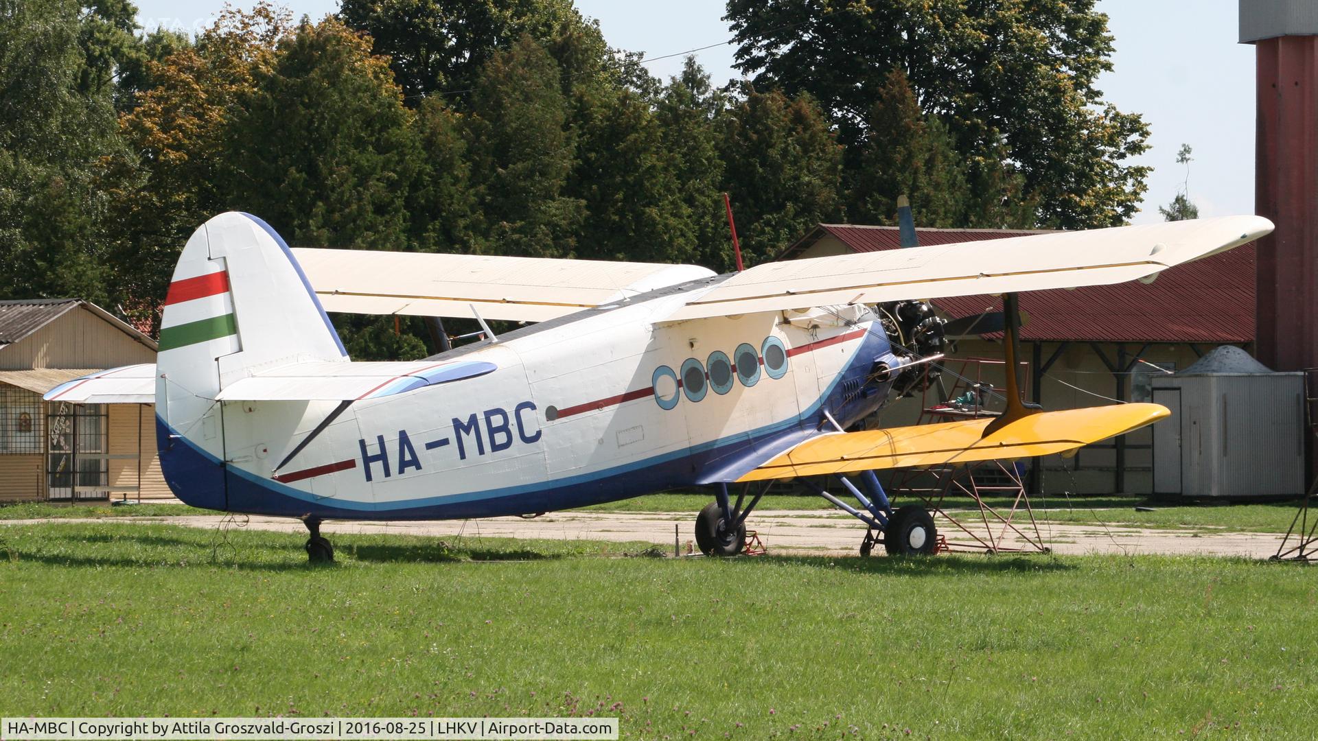 HA-MBC, 1975 PZL-Mielec An-2R C/N 1G161-08, Kaposújlak Airport, Hungary