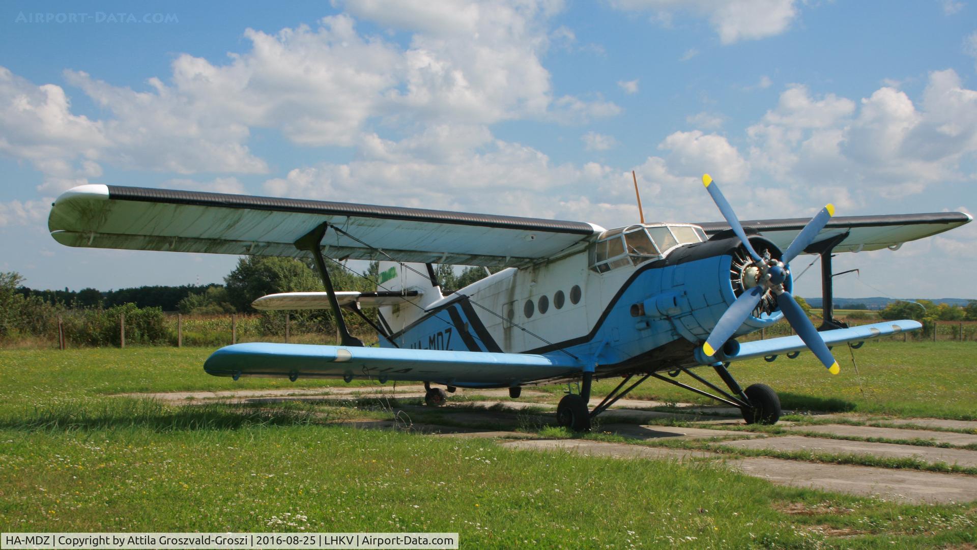 HA-MDZ, 1979 PZL-Mielec An-2R C/N 1G186-04, Kaposújlak Airport, Hungary