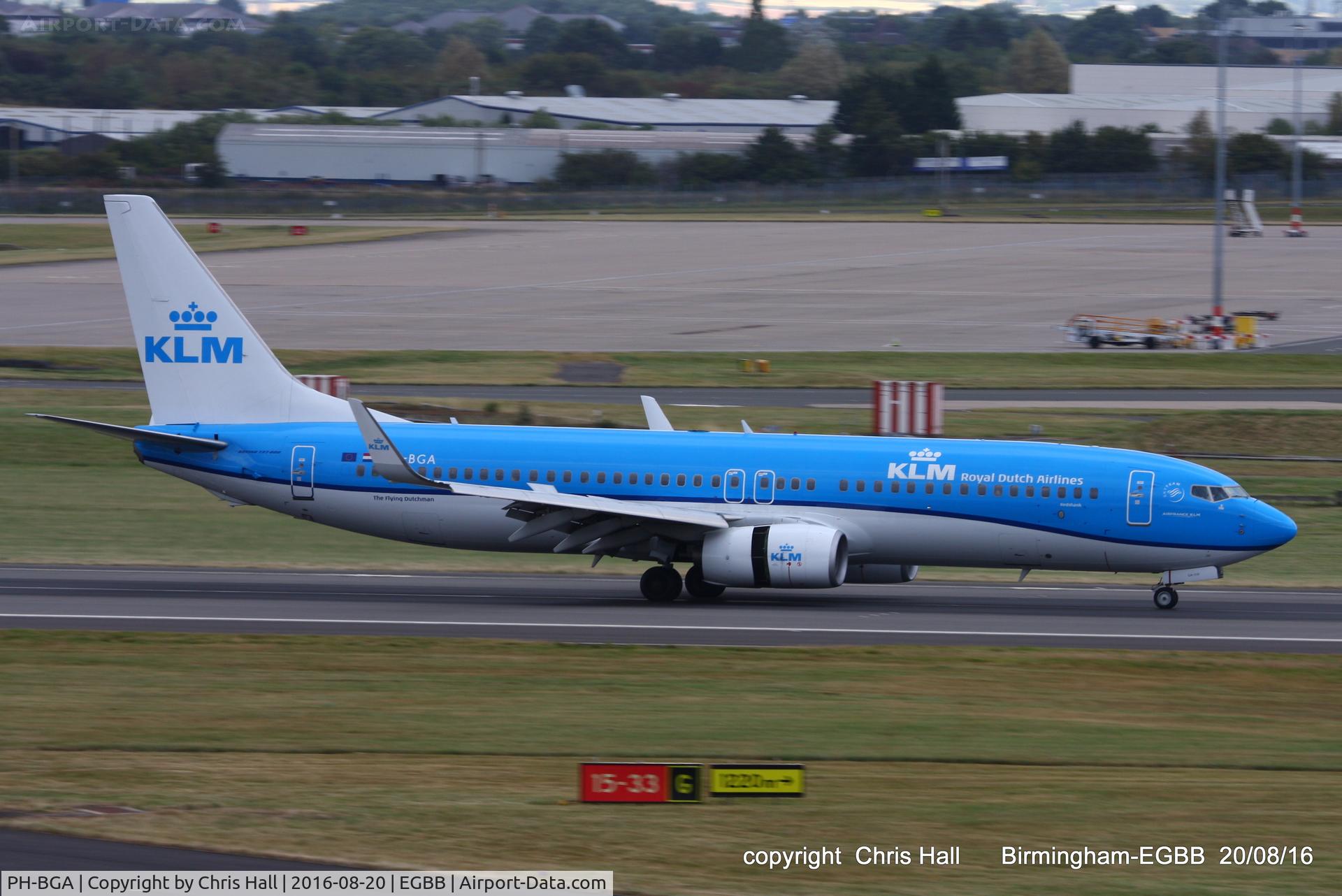 PH-BGA, 2008 Boeing 737-8K2 C/N 37593, KLM Royal Dutch Airlines