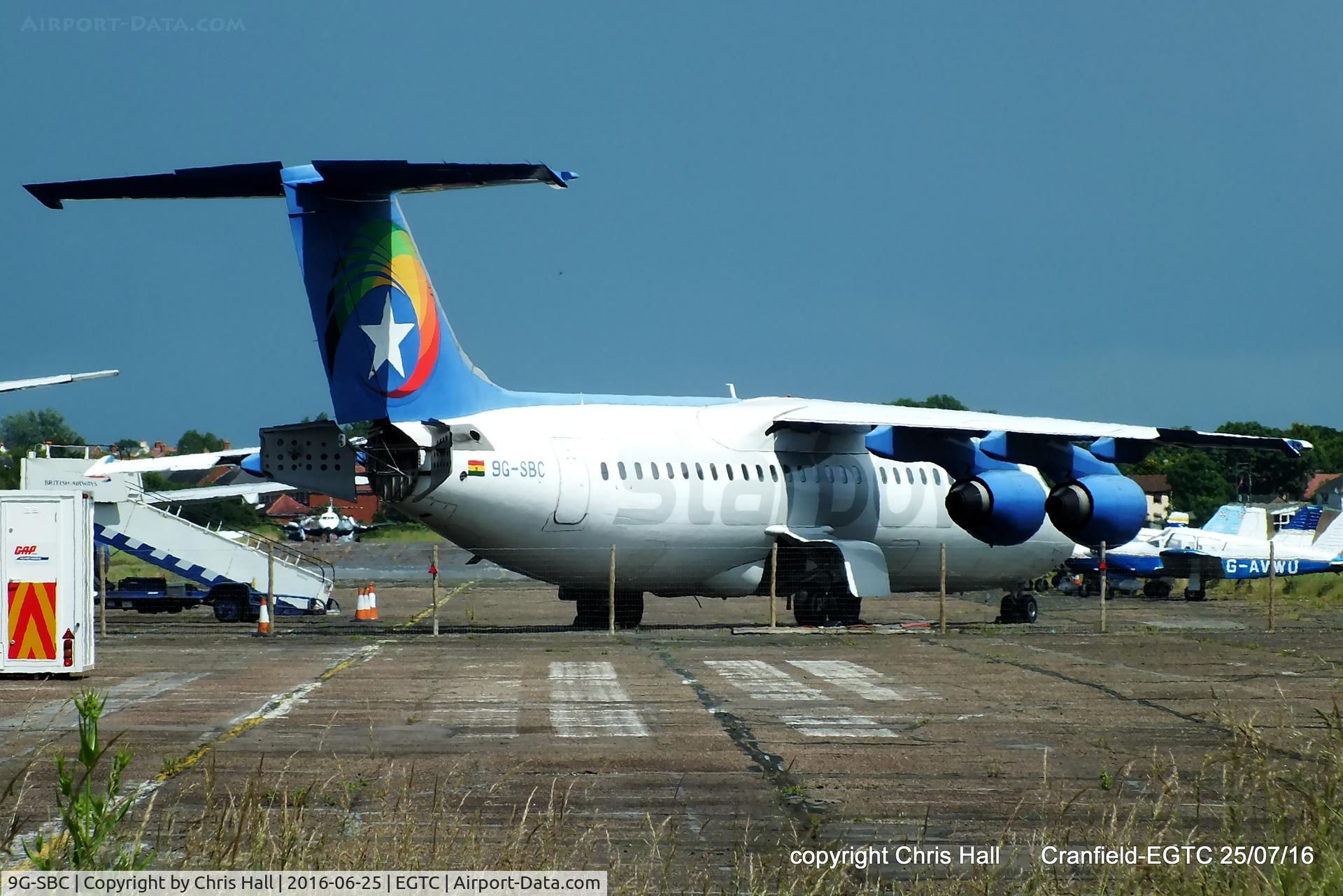 9G-SBC, 1990 British Aerospace BAe.146-300 C/N E3183, Starbow