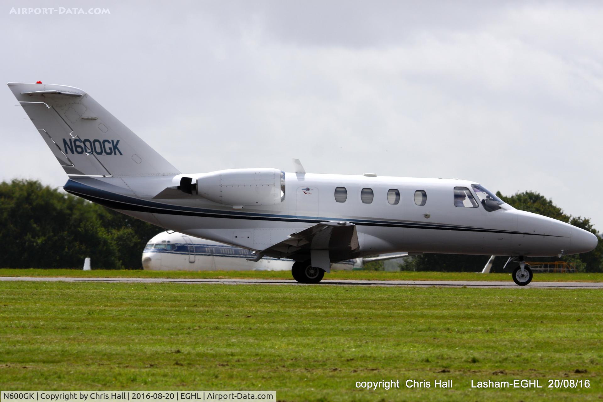 N600GK, 1998 Cessna 525 CitationJet CJ1 C/N 525-0297, at Lasham