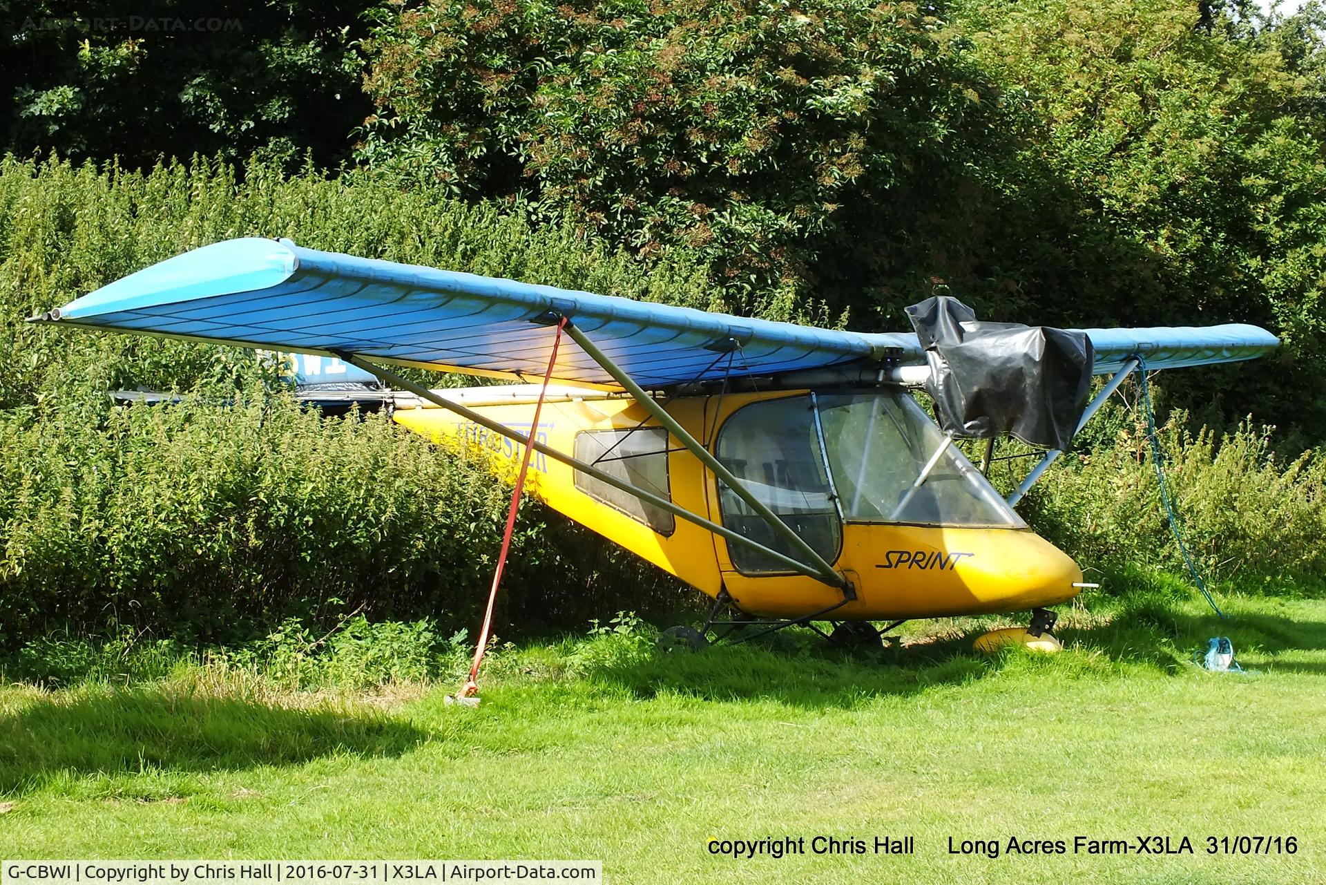 G-CBWI, 2002 Thruster T600N 450 C/N 0102-T600N-071, at Long Acres Farm, Sandy