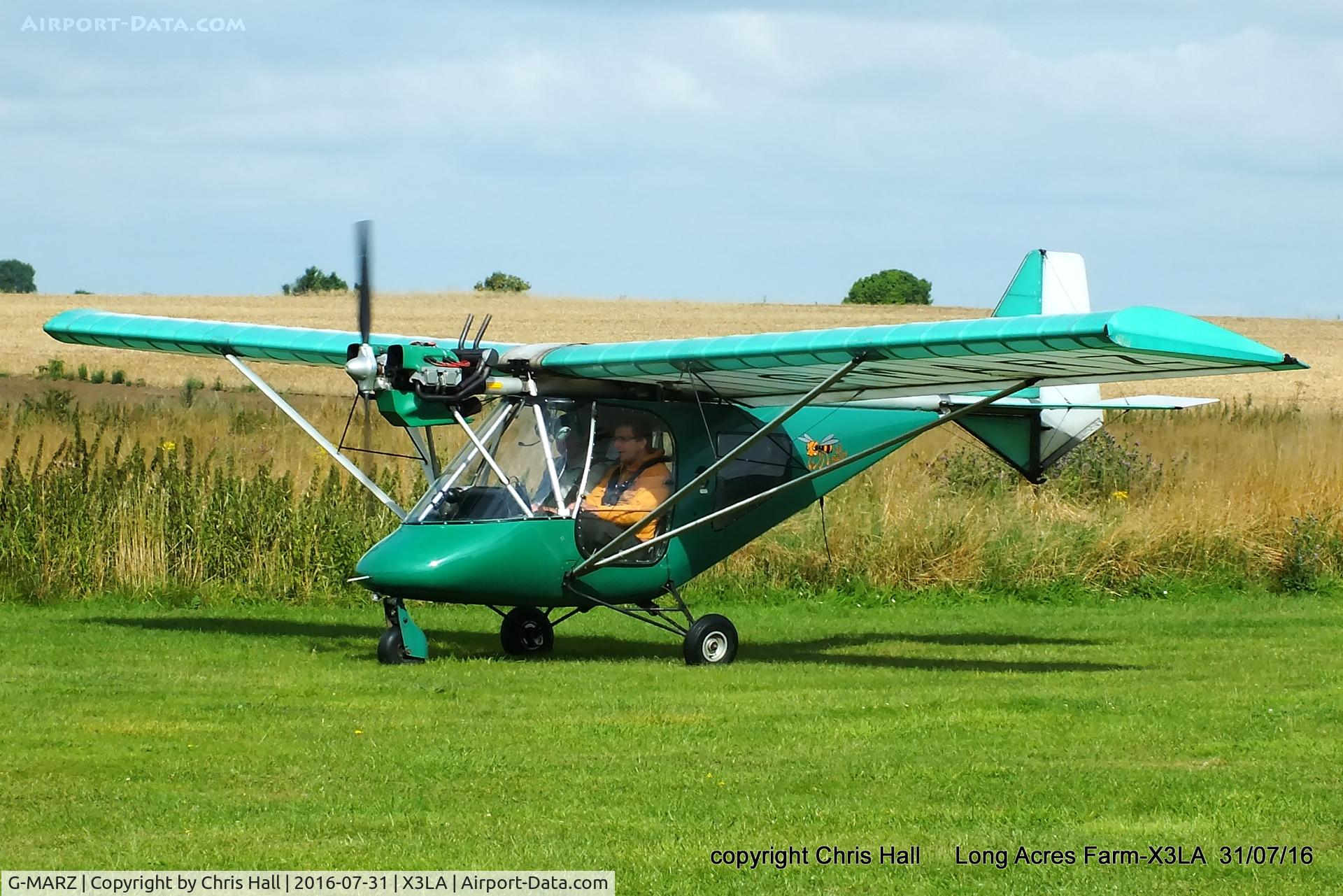 G-MARZ, 2003 Thruster T600N 450 C/N 1031-T600N-093, at Long Acres Farm, Sandy