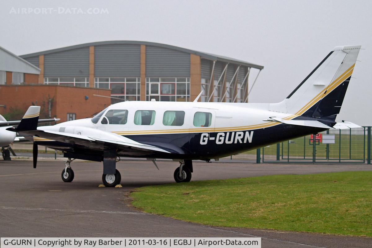 G-GURN, 1979 Piper PA-31-310 Navajo Navajo C/N 31-7912117, Piper PA-31-310 Navajo C [31-7912117] Staverton~G 16/03/2011